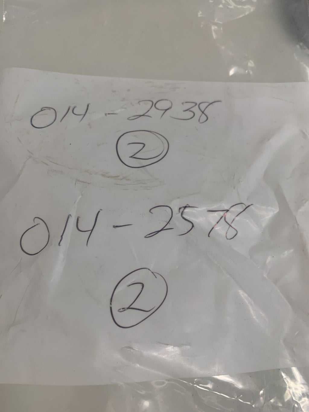 LOT OF 4 PROVISUR TECHNOLOGIES FOOD PROCESSING PARTS STEEL RING 2X 014-2938