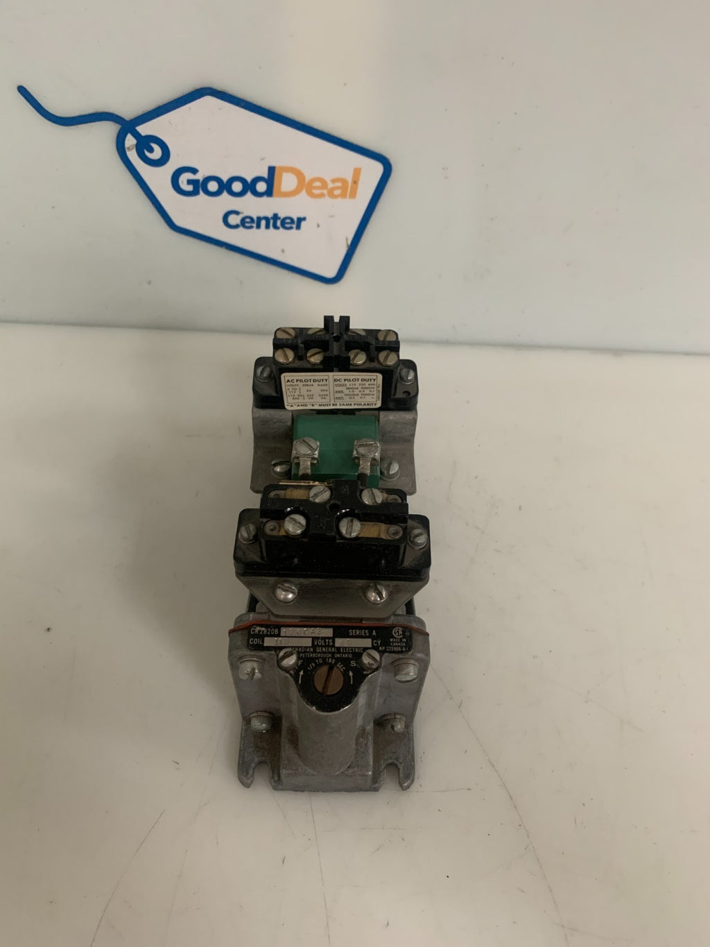 GENERAL ELECTRIC TIME DELAY RELAY CR2820B 126CA2 SER A