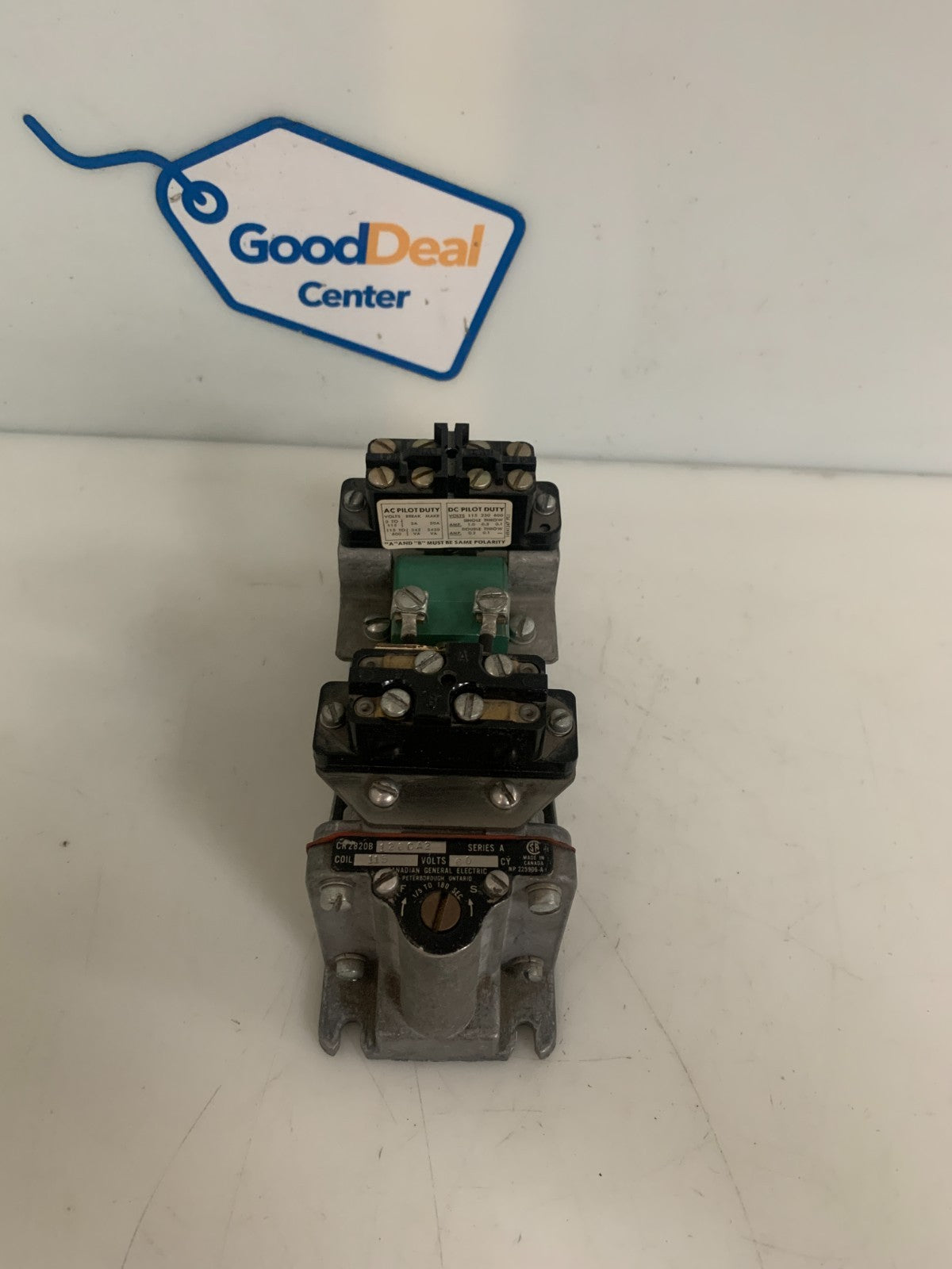 GENERAL ELECTRIC TIME DELAY RELAY CR2820B 126CA2 SER A