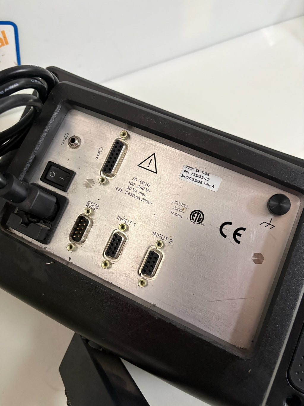 ACU-RITE 200 S 2X READOUT SYSTEM #532882-22 W/PIVOTING STAND