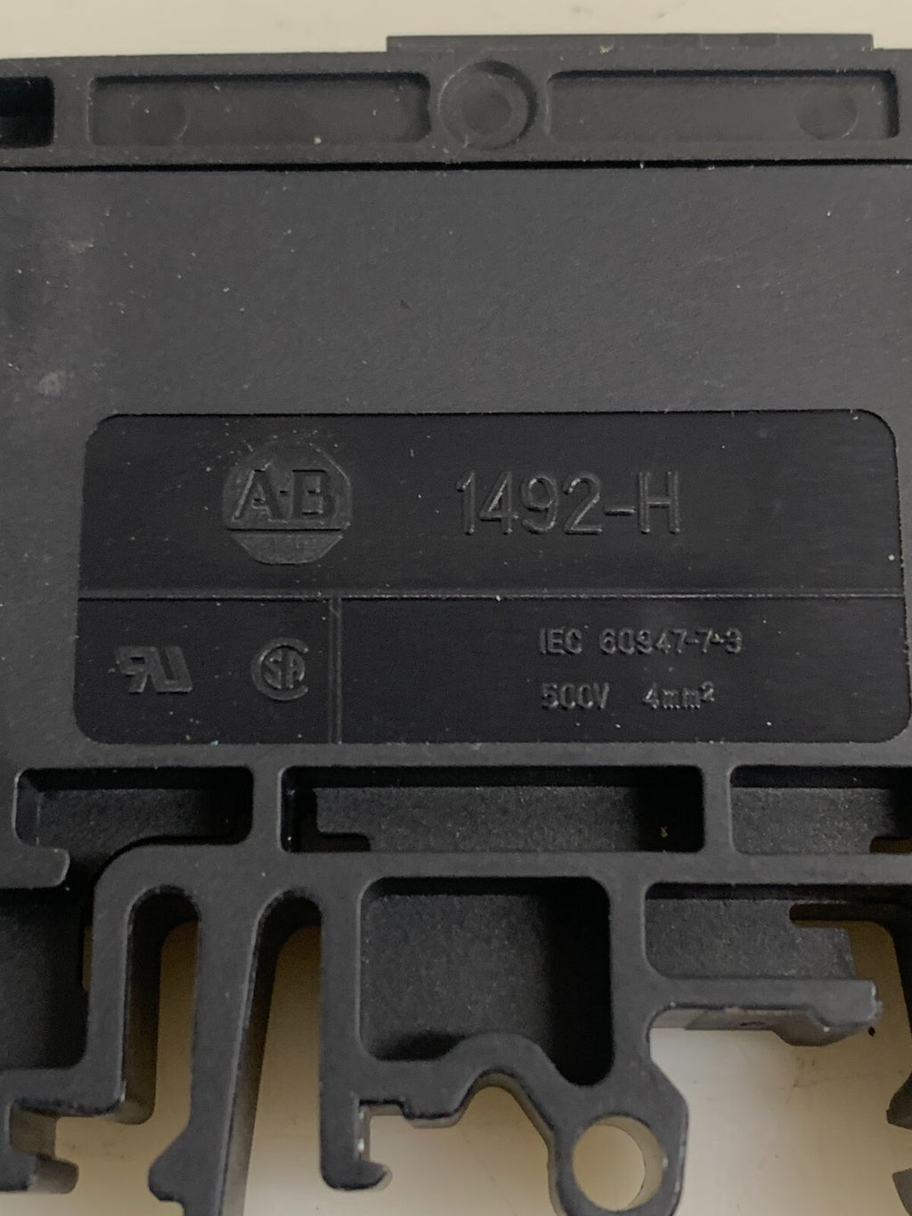 LOT OF 10 ALLEN BRADLEY FUSE TERMINAL BLOCK 1492-H42