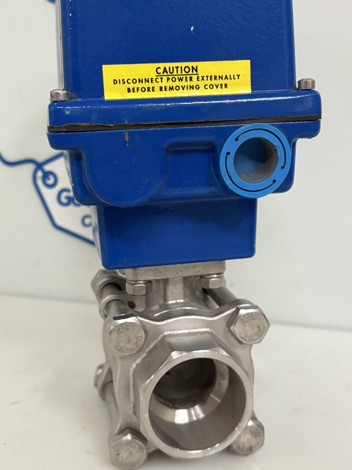 BI-TORQ ACTUATOR IS3PS13200EA4HT2S W/1 1/4" S.STEEL BALL VALVE