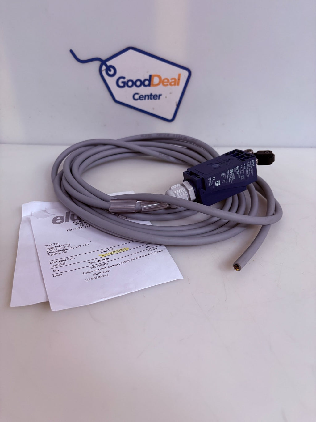 TELEMECANIQUE SCHNEIDER OSOSWITCH ZCP27 W/CABLE