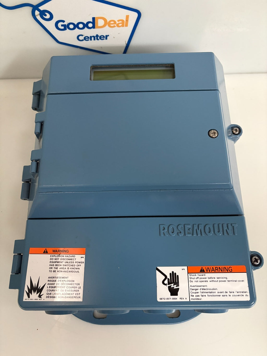 ROSEMOUNT MAGNETIC FLOWMETER TRANSMITTER 8712HR12N0M41
