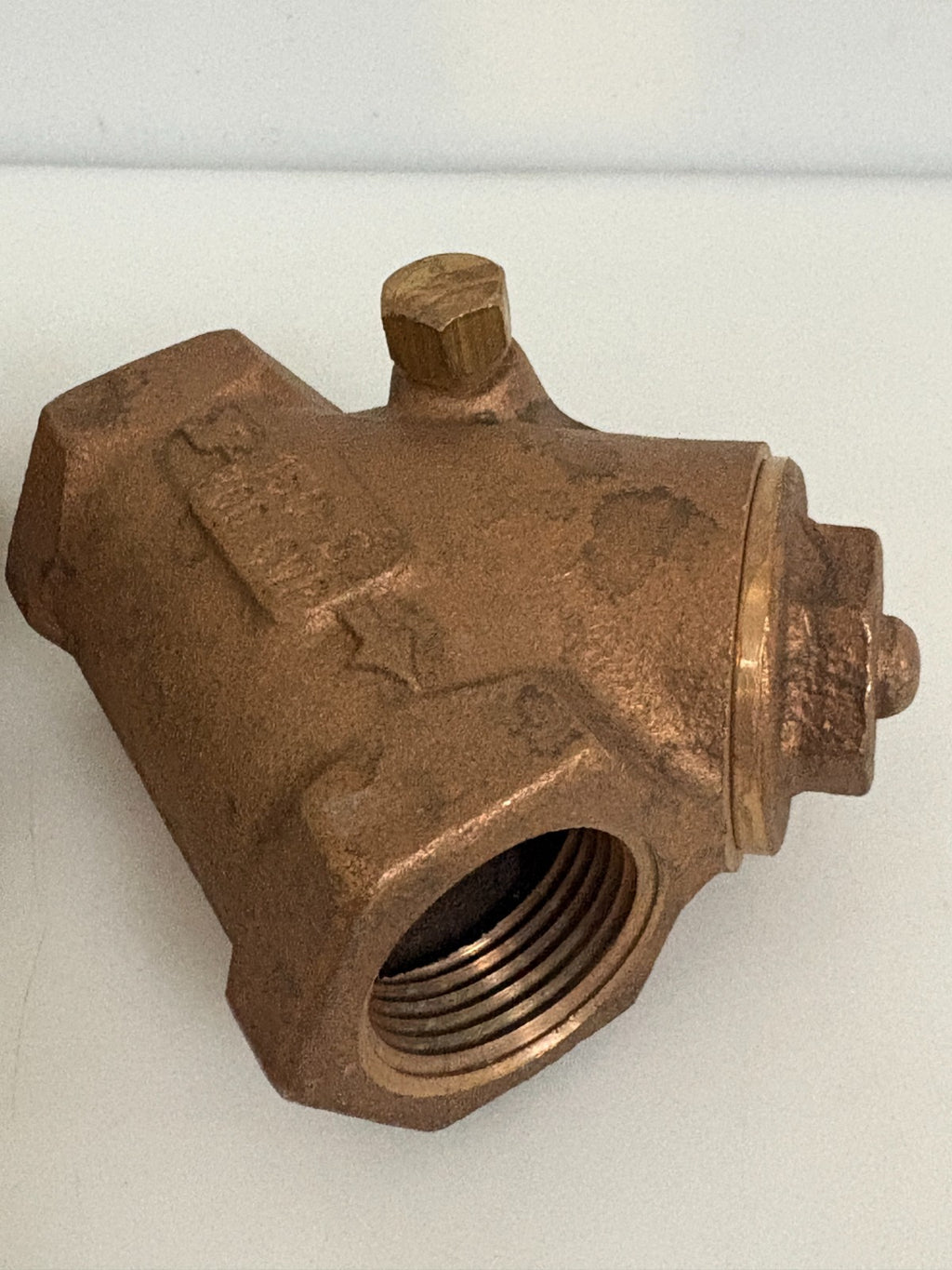 LOT OF 2 JENKINS 3/4 BRASS CHECK VALVE 150 WSP1