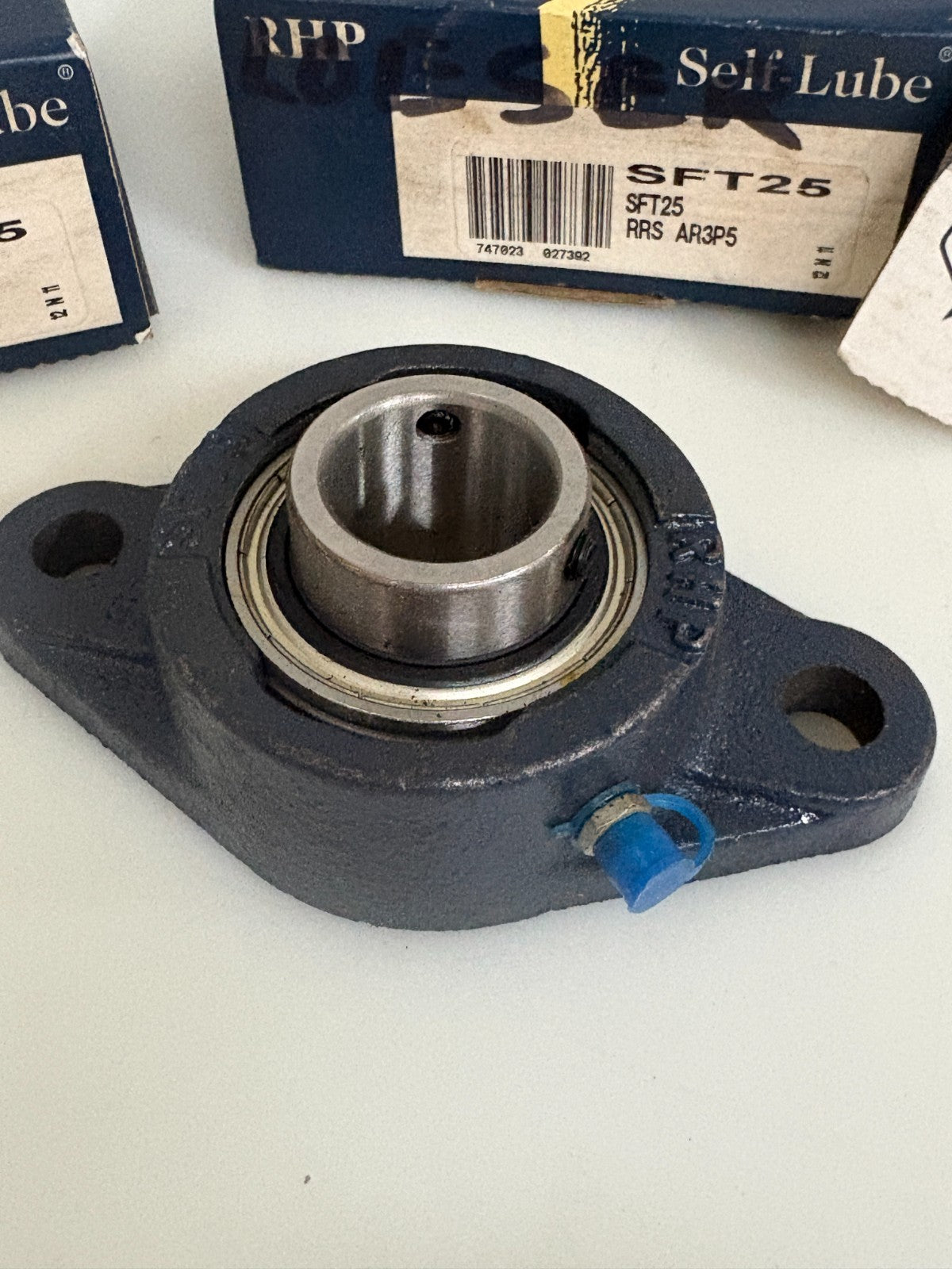 LOT OF 2 RHP FLANGE BEARING 25MM BORE SFT-251