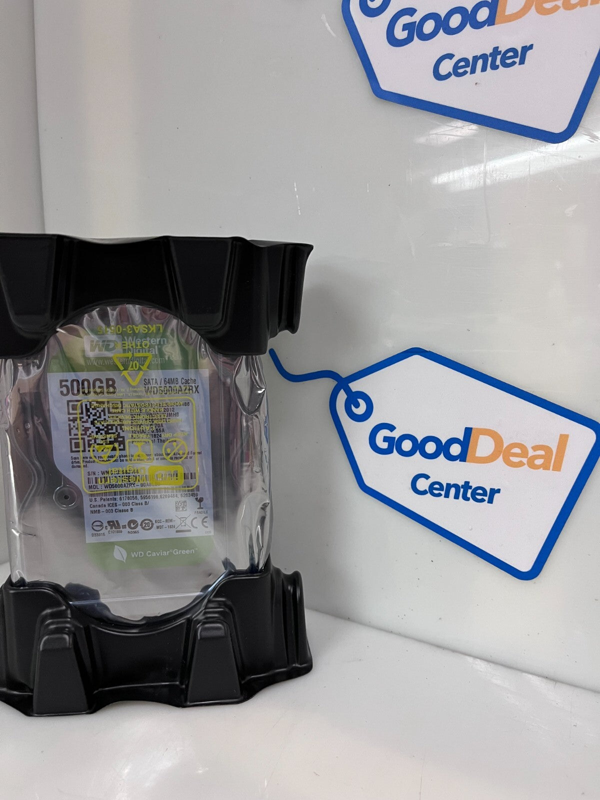 Western Digital 500GB Sata 64MB WD5000AZRX-00A86B0 HDD