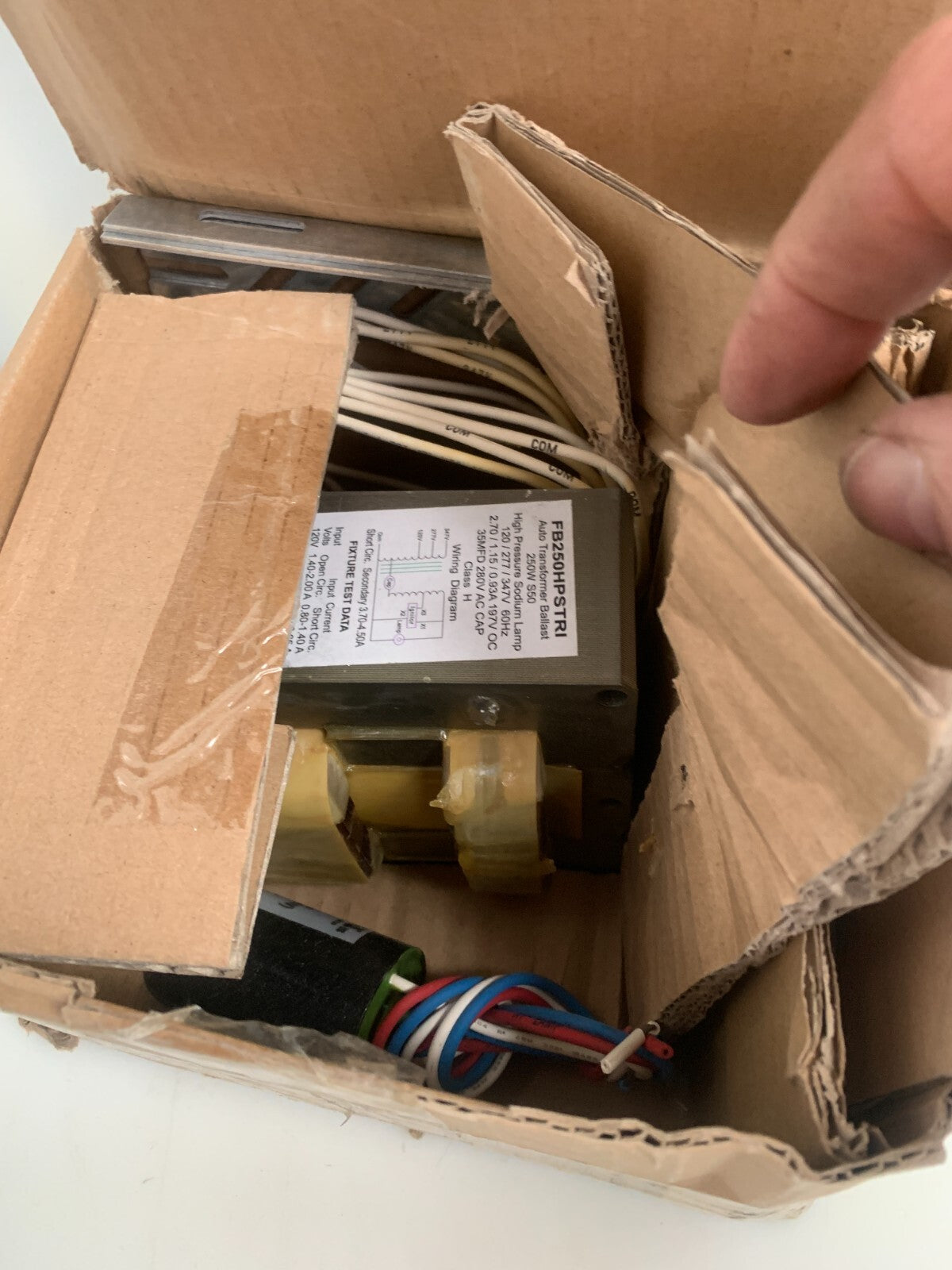 FUSION AUTO TRANSFORMER BALLAST FB250 HPSTRI