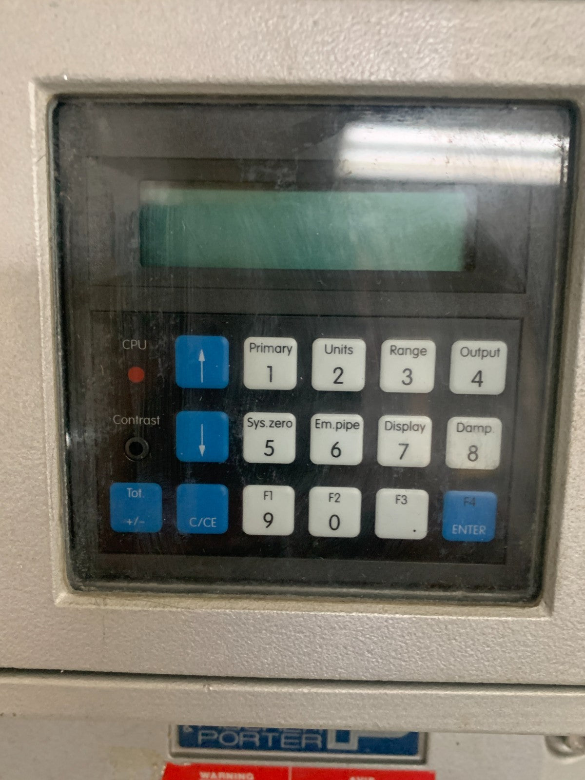 ABB FISHER & PORTER MAGNETIC FLOWMETER SIGNAL CONVERTER 50SM1301CCG2OABHC2