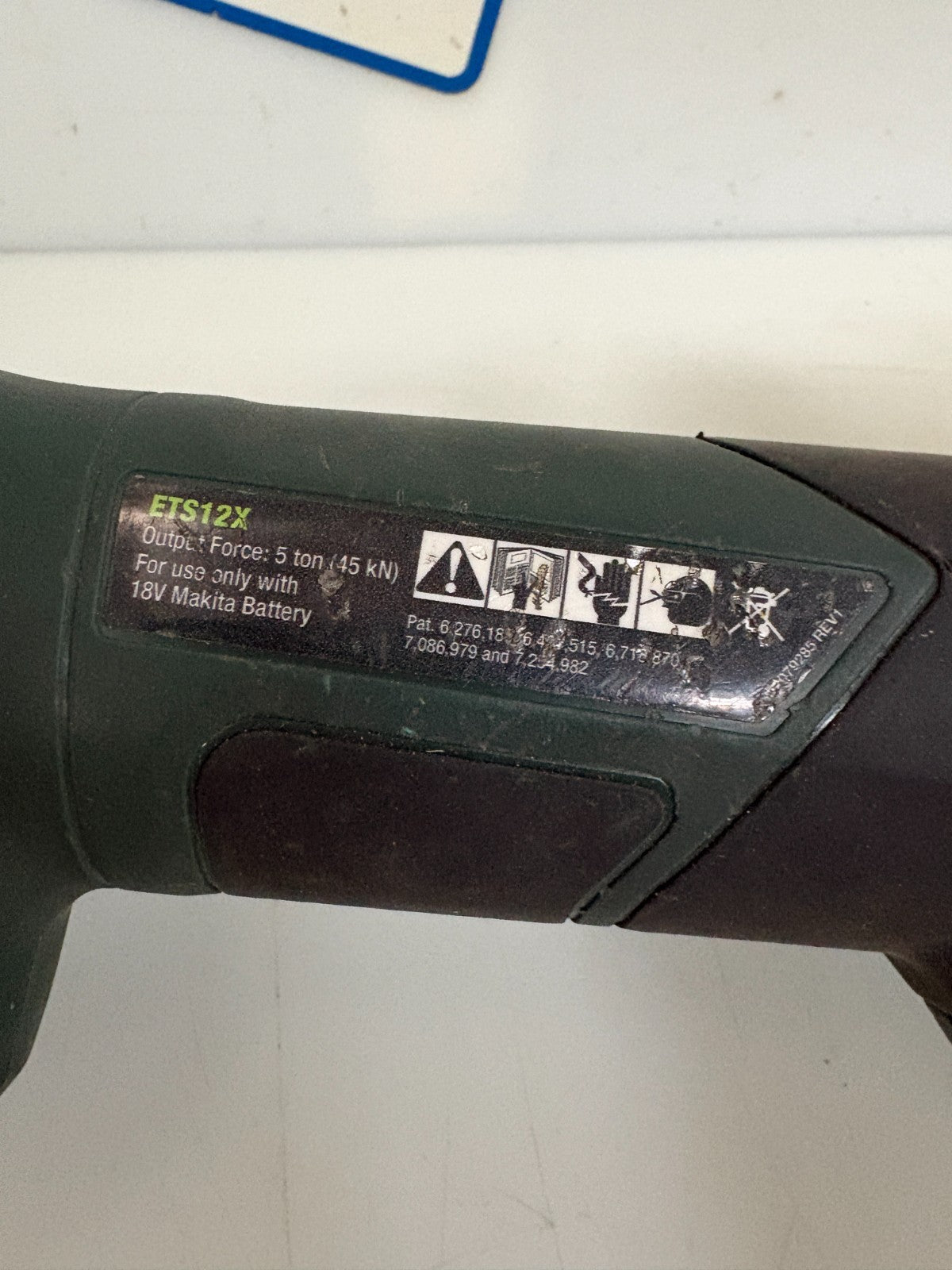 GREENLEE GATOR ETS12X CABLE TRAY 12MM LOCK BOLT REBAR CUTTER TOOL ONLY 3