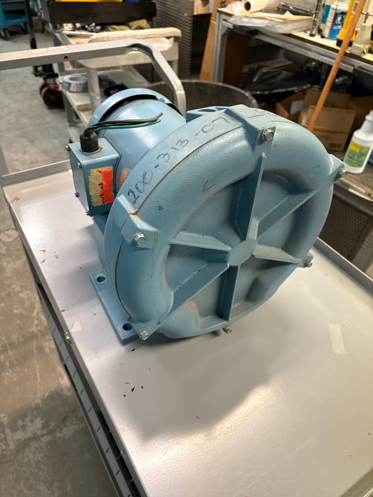 AMETEK ROTRON REGENERATIVE BLOWER VACUUM PUMP #510317 SPEC 35F344-82G1