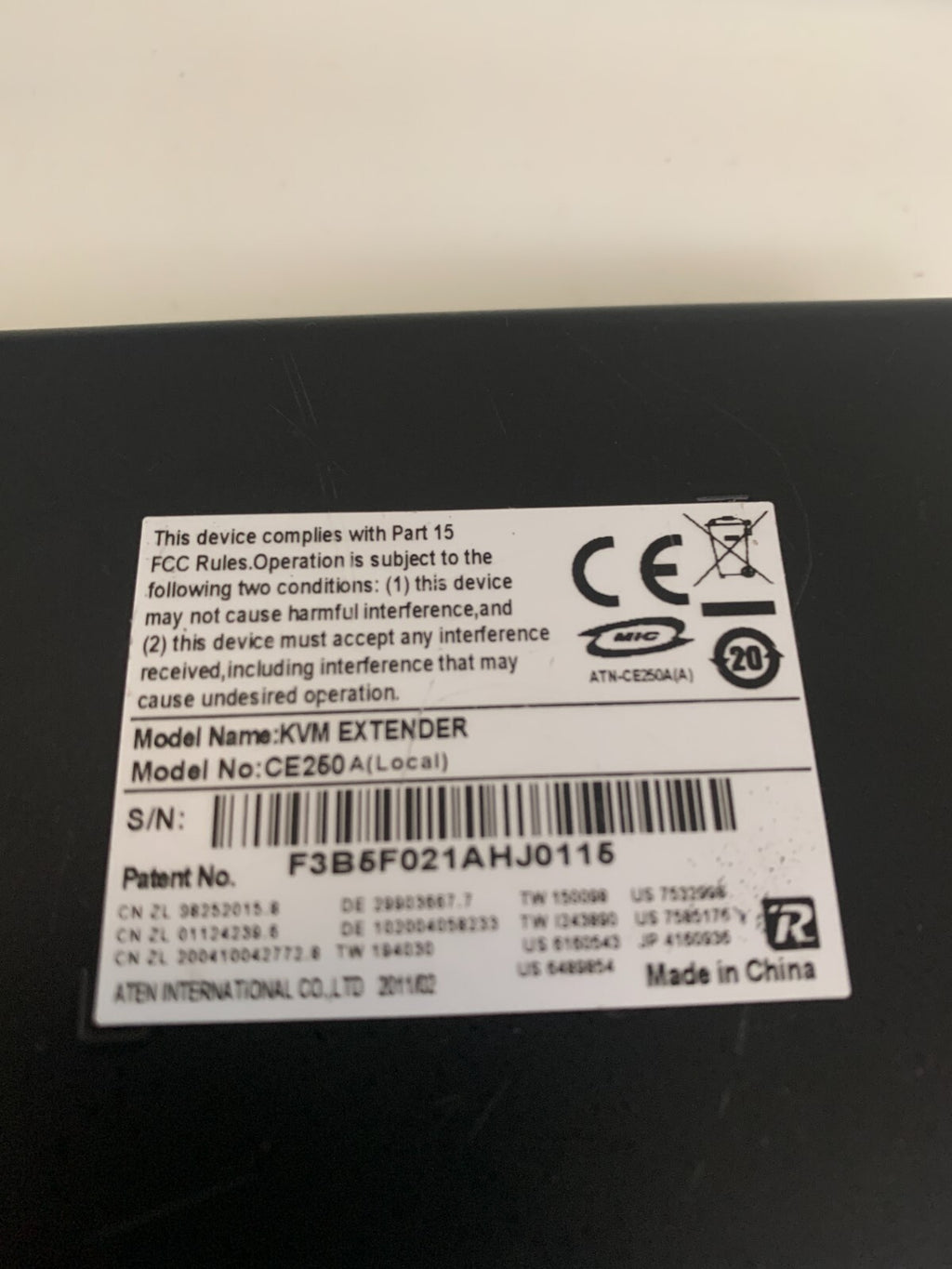 ATEN KVM EXTENDER CE-2503