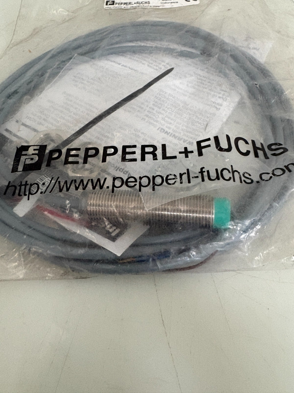 PEPPERL + FUCHS INDUCTIVE SENSOR #087765 NBN4-12GM50-EO1