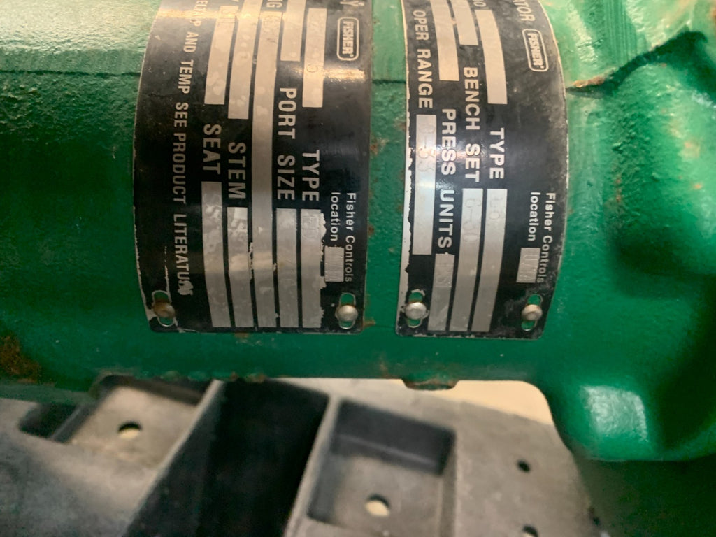 FISHER CONTROLS VALVE TYPE 667
