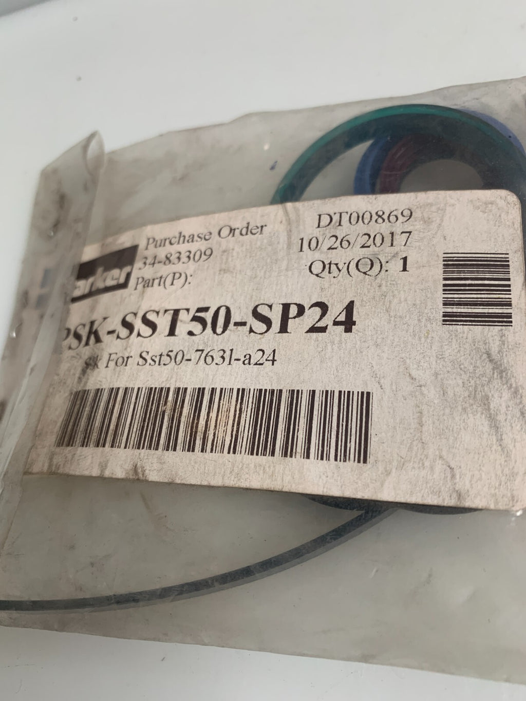 PARKER SEAL KIT FOR SST50-7631-A24 PSK-SST50-SP24