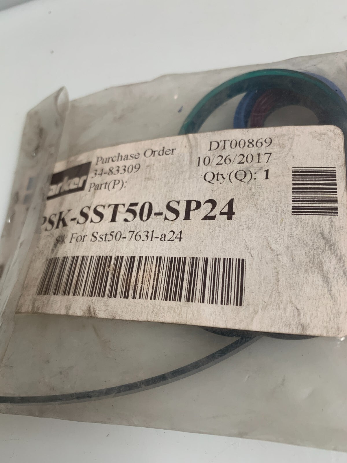PARKER SEAL KIT FOR SST50-7631-A24 PSK-SST50-SP24