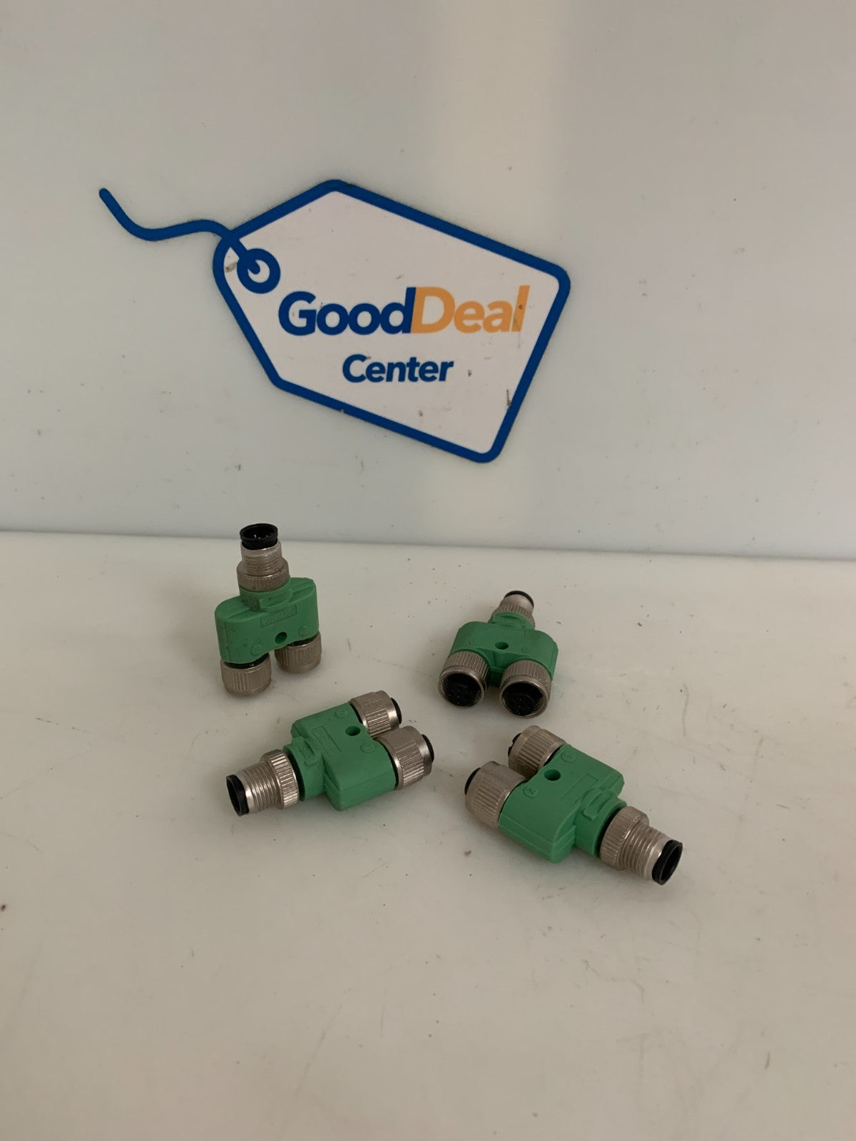 LOT OF 4 PHOENIX CONTACT CONNECTOR SPLITTER 1683471