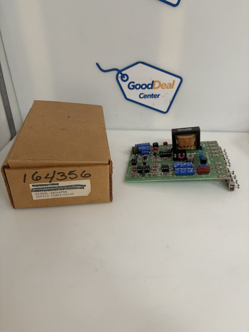 REFLEX SIGNAL ISOLATOR CIRCUIT BOARD 12M03 - 00109 - 02