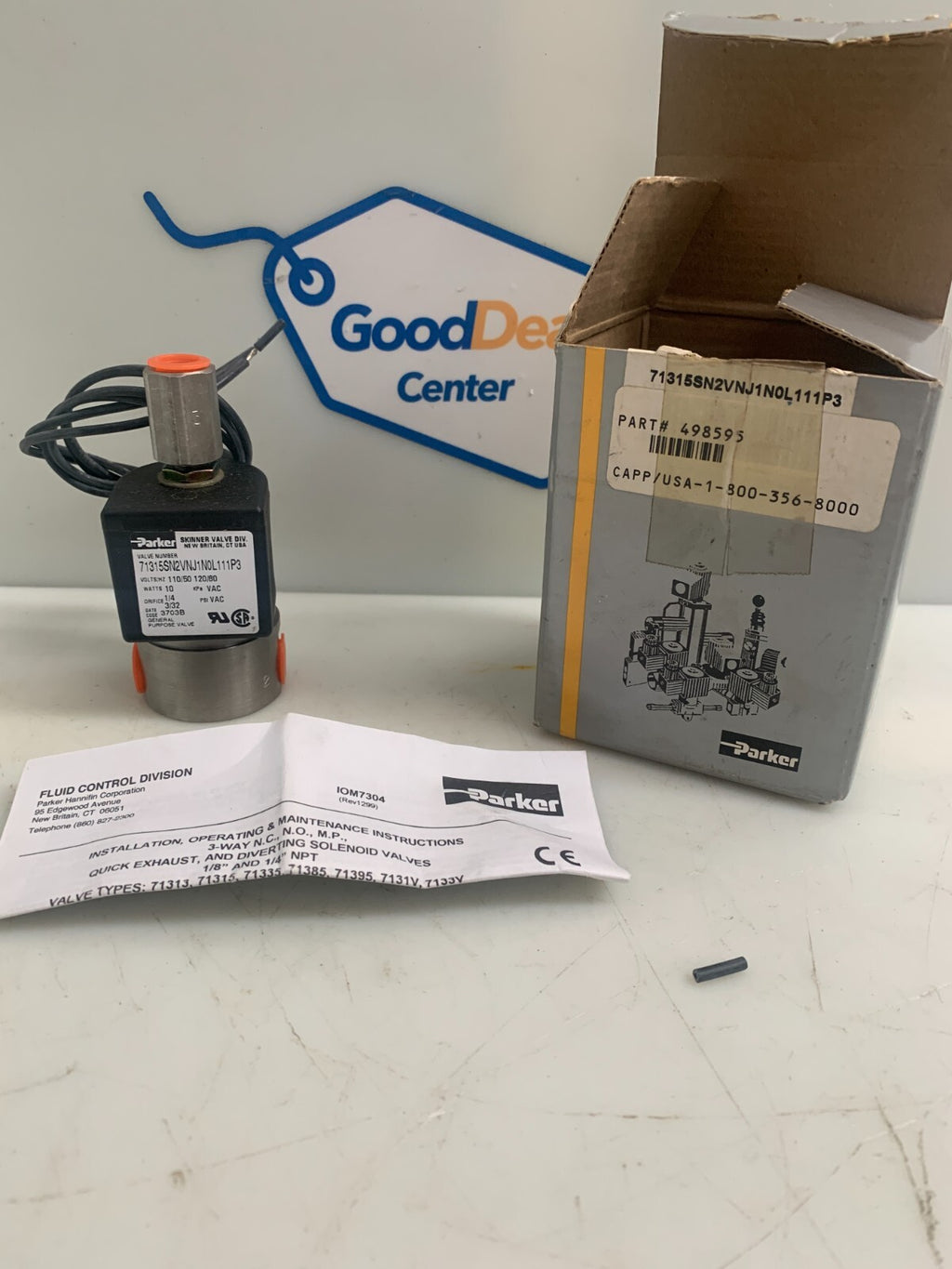 Parker General Purpose Valve 71315SN2VNJ1N0L111P3