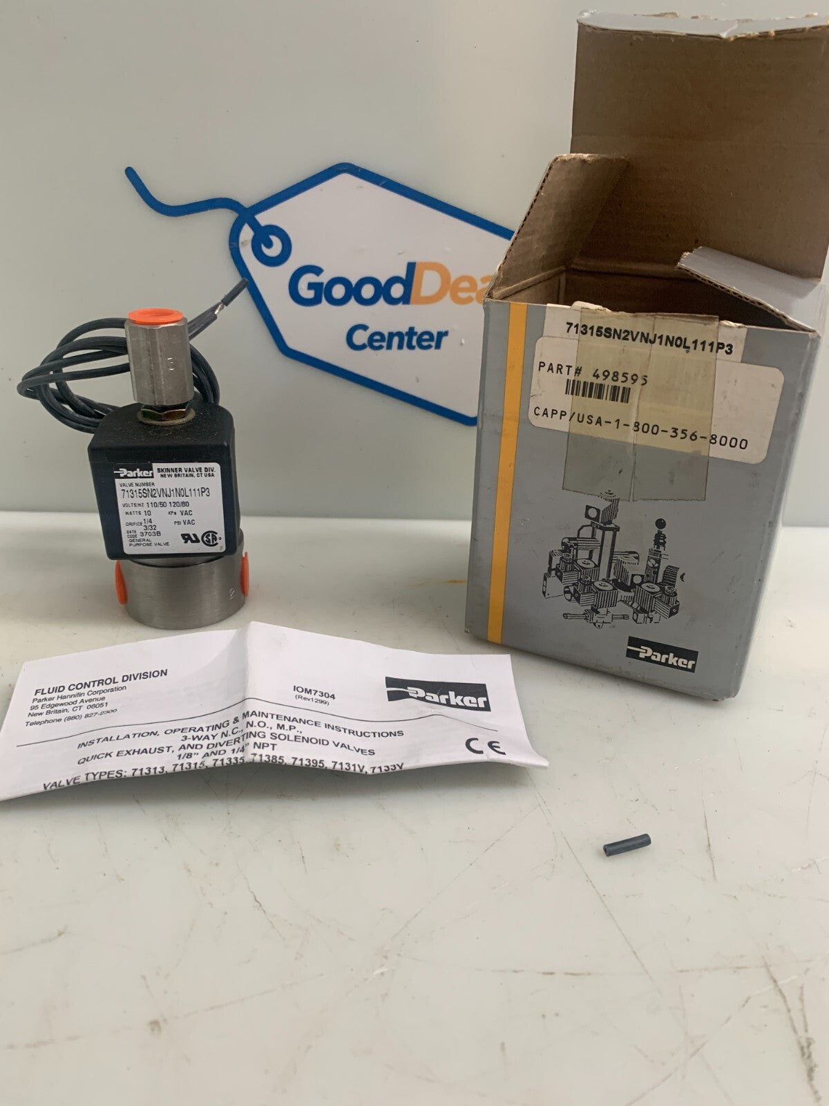 Parker General Purpose Valve 71315SN2VNJ1N0L111P3
