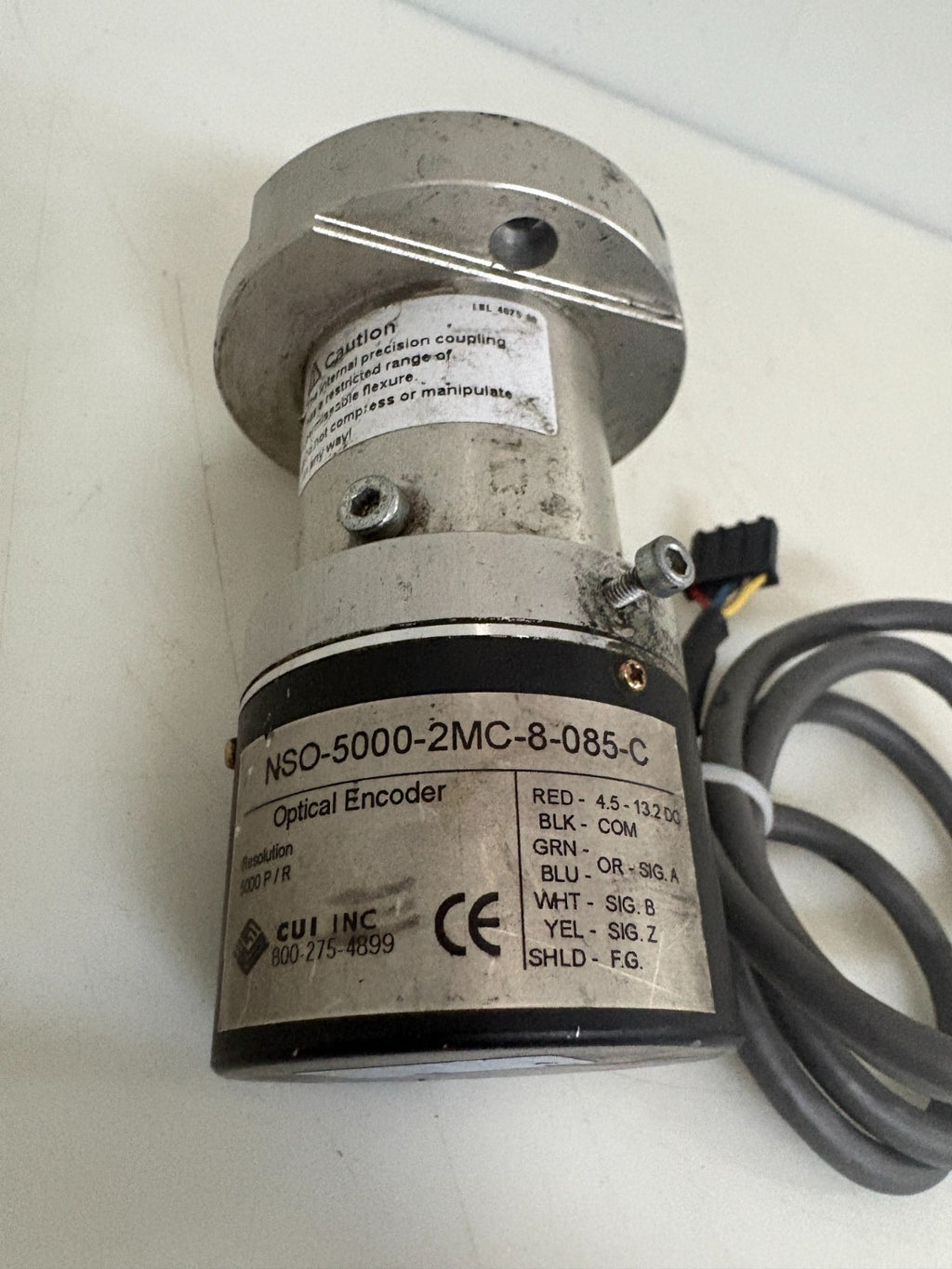 CUI OPTICAL ENCODER NS0-5000-2MC-8-085-C3
