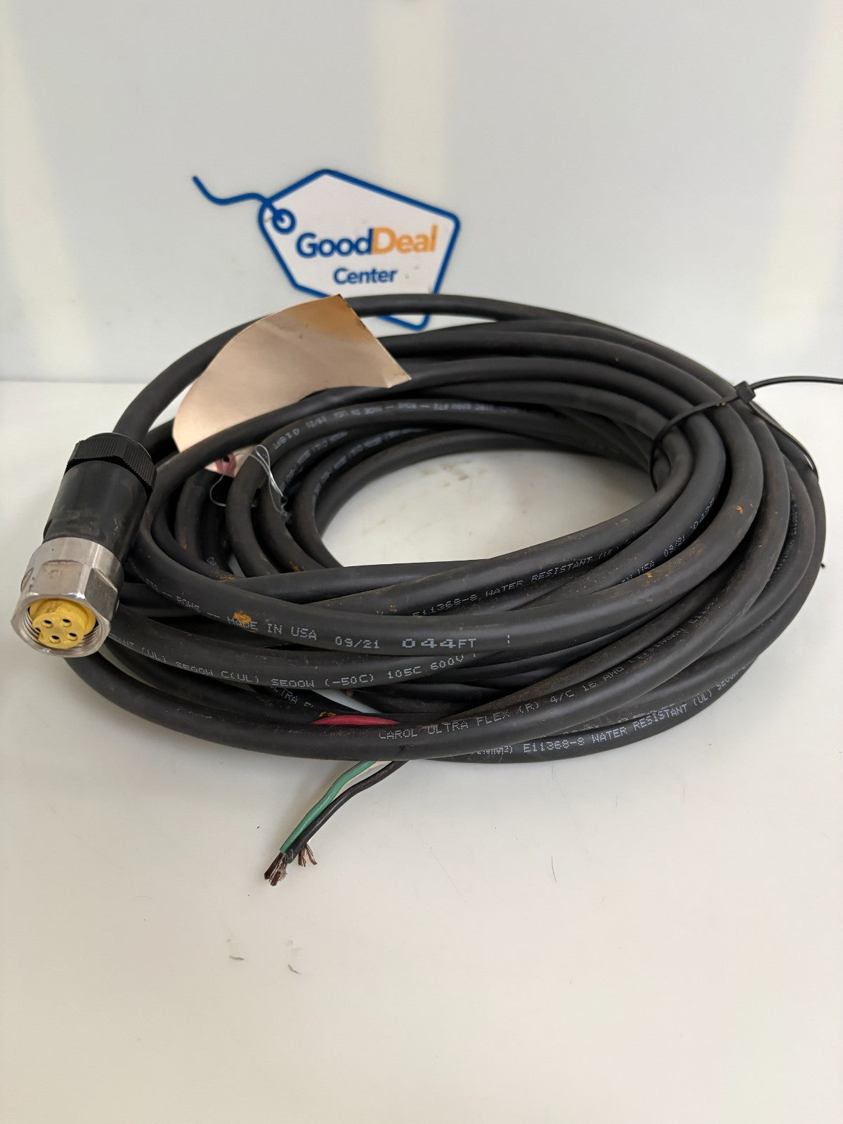 CAROL ULTRA FLEX 50' 4 PIN CONNECTOR CABLE 16 AWG SE 00W 105C 600 FT2