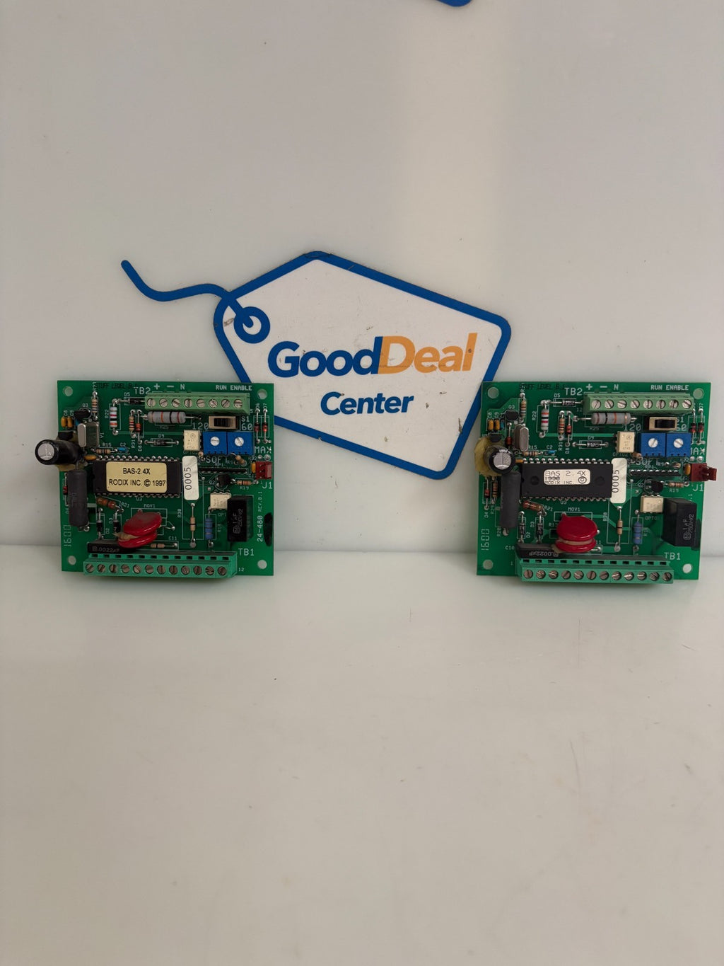 LOT OF 2 RODIX CIRCUIT BOARD 24-281 REV 8-1