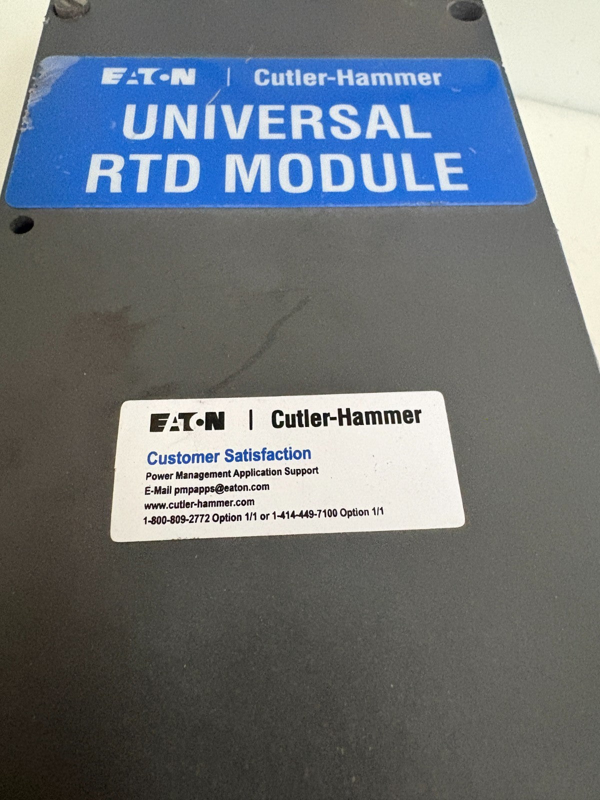 EATON CUTLER HAMMER RTD MODULE 2D785592