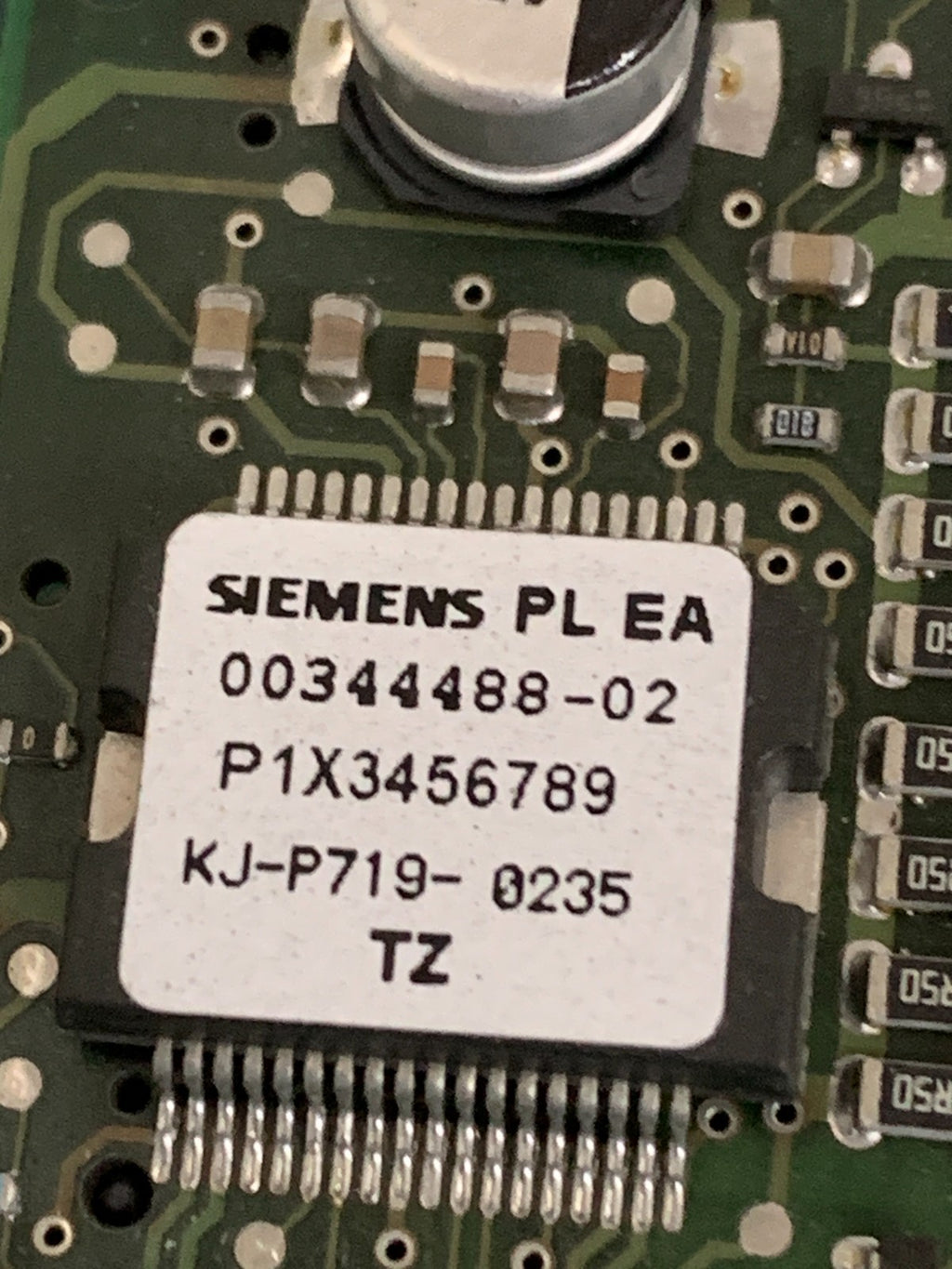 SIEMENS CONTROL BOARD BASE 00354430-01