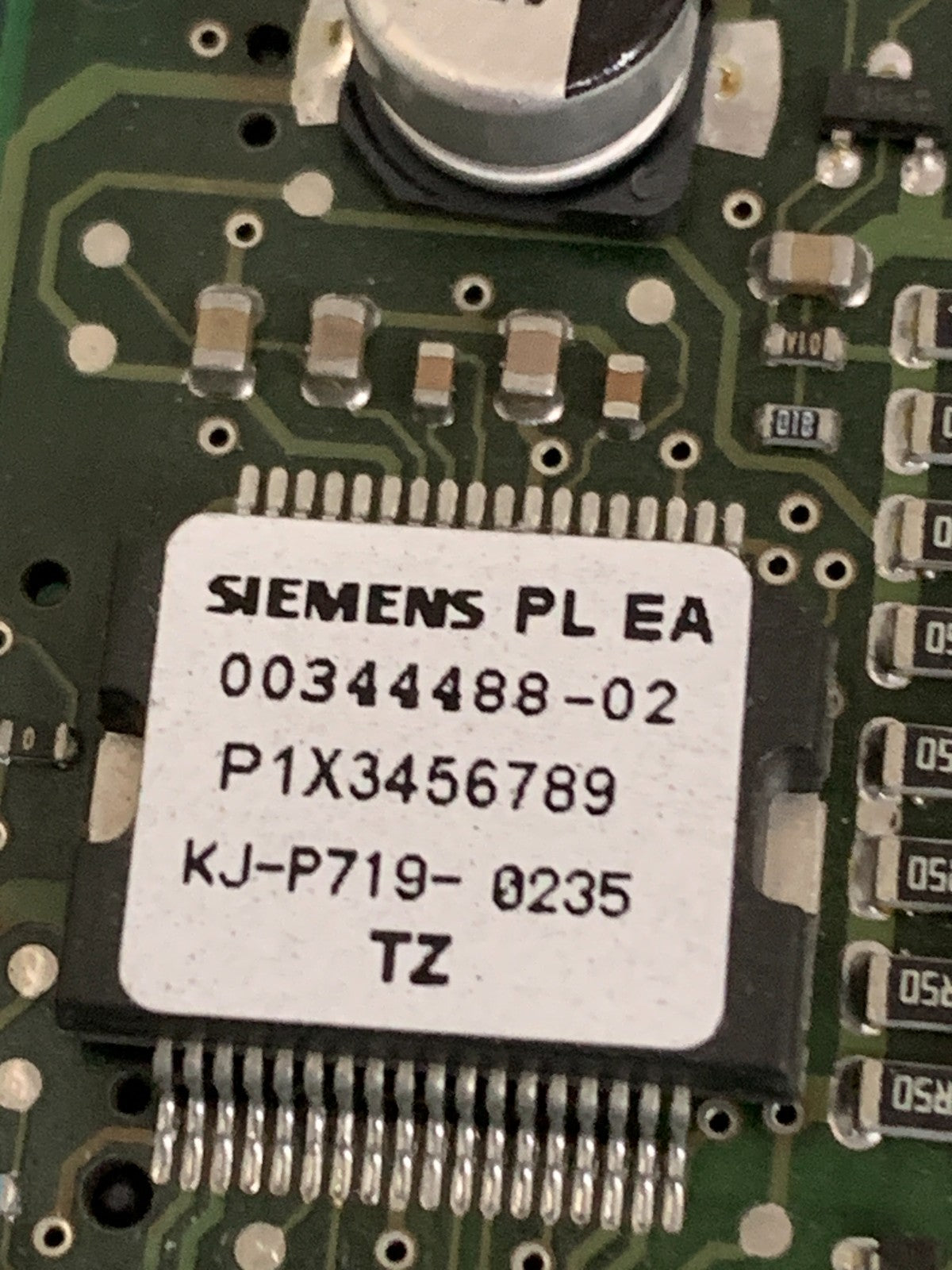 SIEMENS CONTROL BOARD BASE 00354430-01