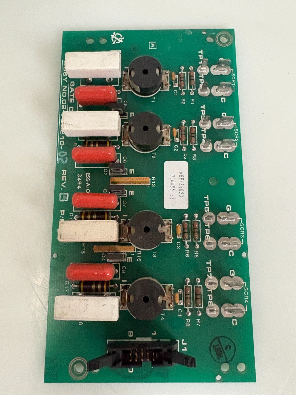 LIEBERT GATE DRIVE ASSY 02-792210-02 REV B P/L A2