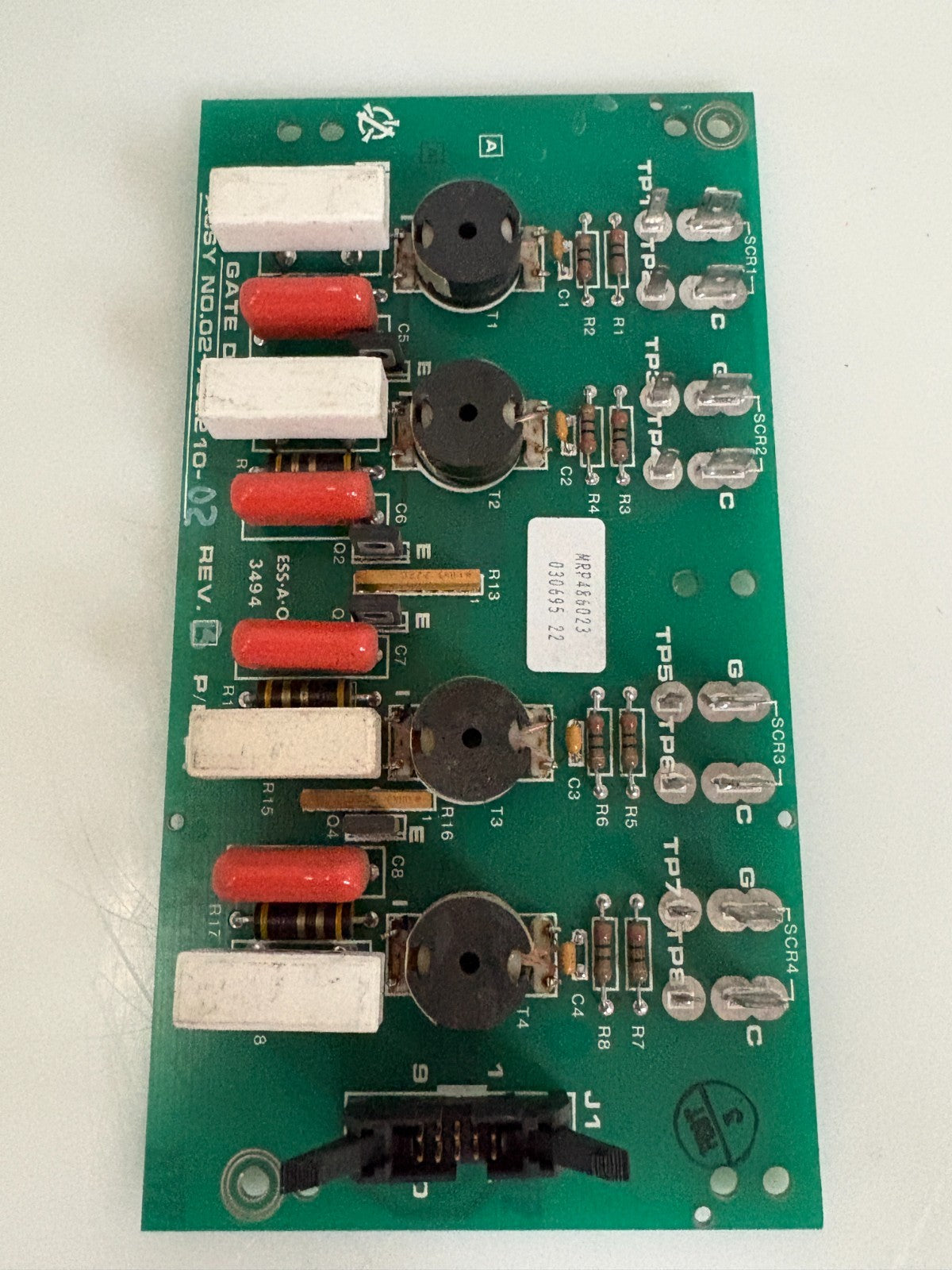 LIEBERT GATE DRIVE ASSY 02-792210-02 REV B P/L A2