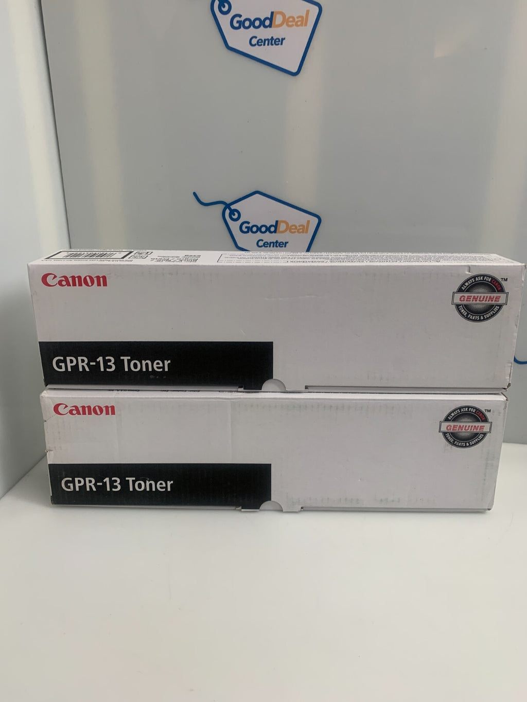 LOT OF 2 Canon 8640A003AA GPR13 Black Toner