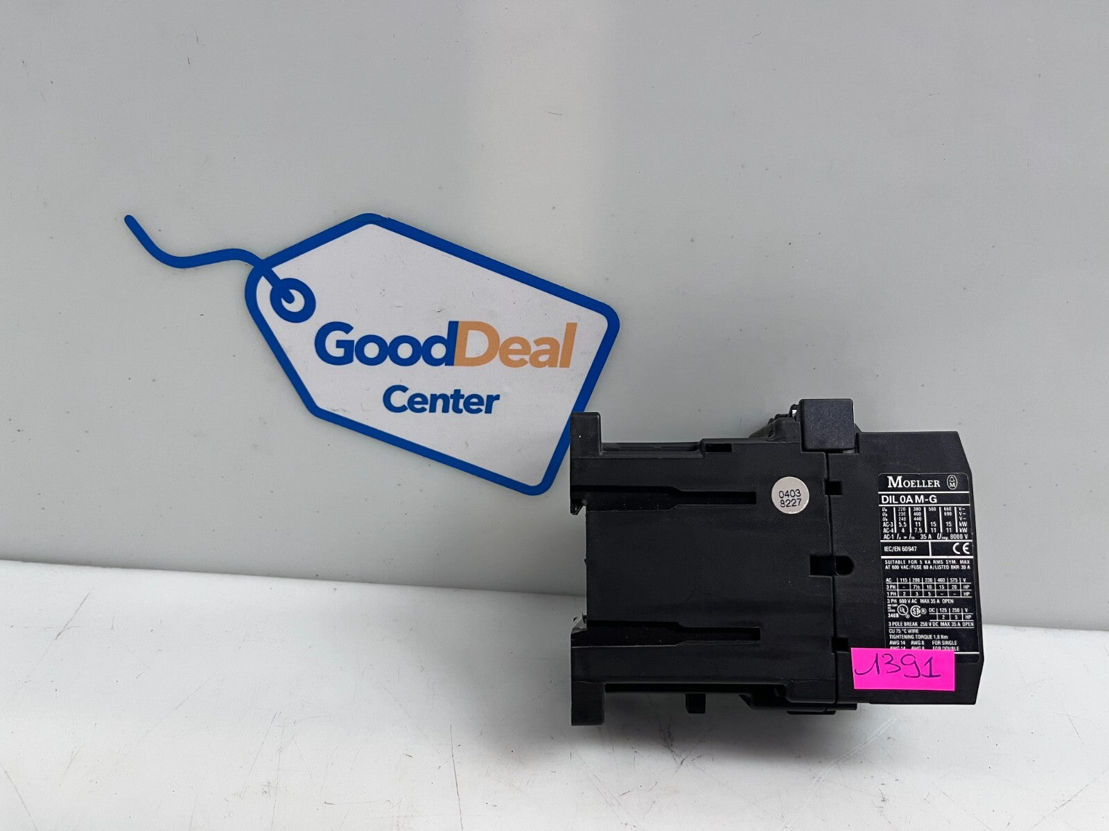 KLOCKNER MOELLER DIL0AM-G CONTACTOR
