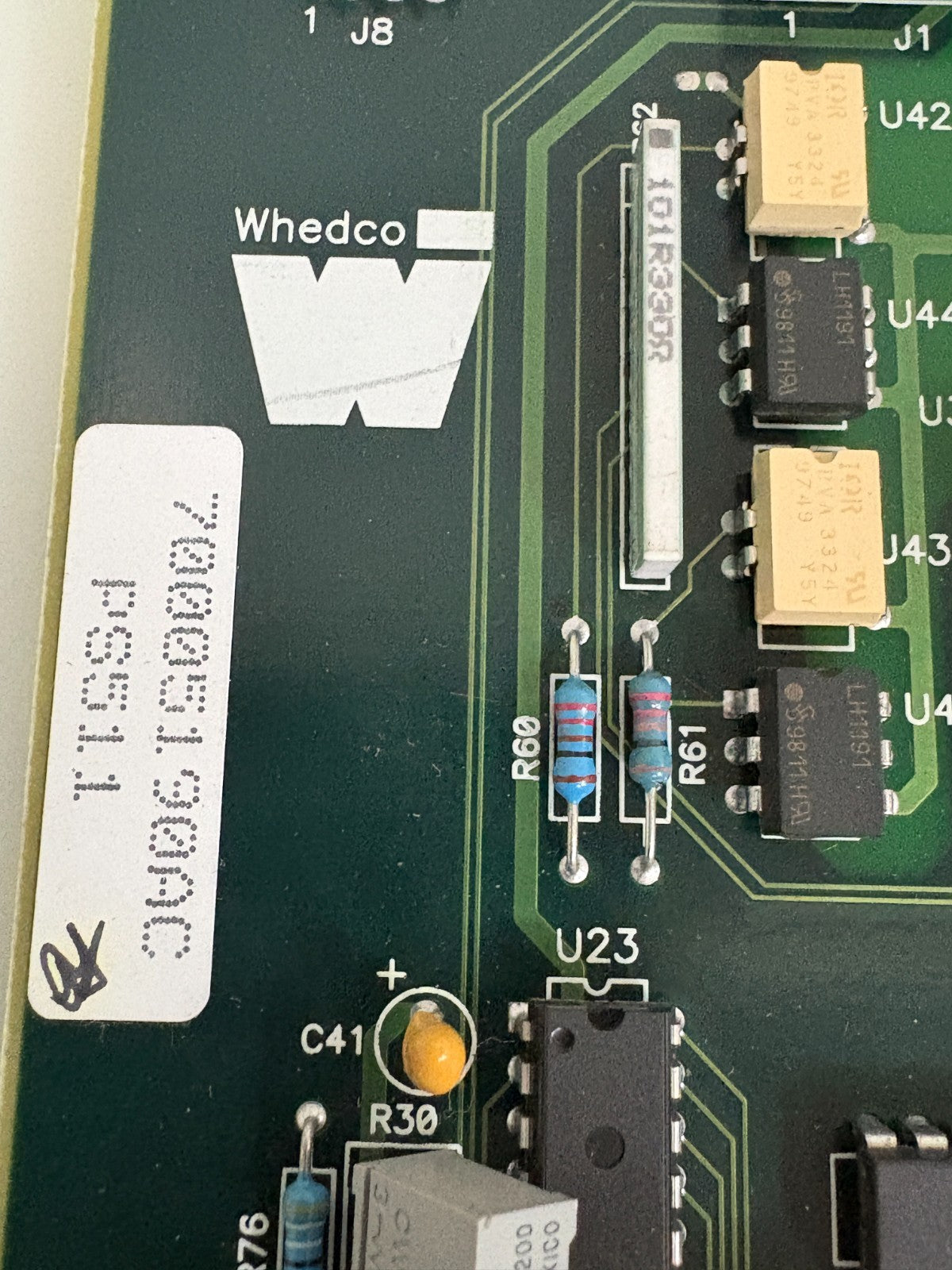 WHEDCO 70005190AC PS511 CIRCUIT BOARD 2