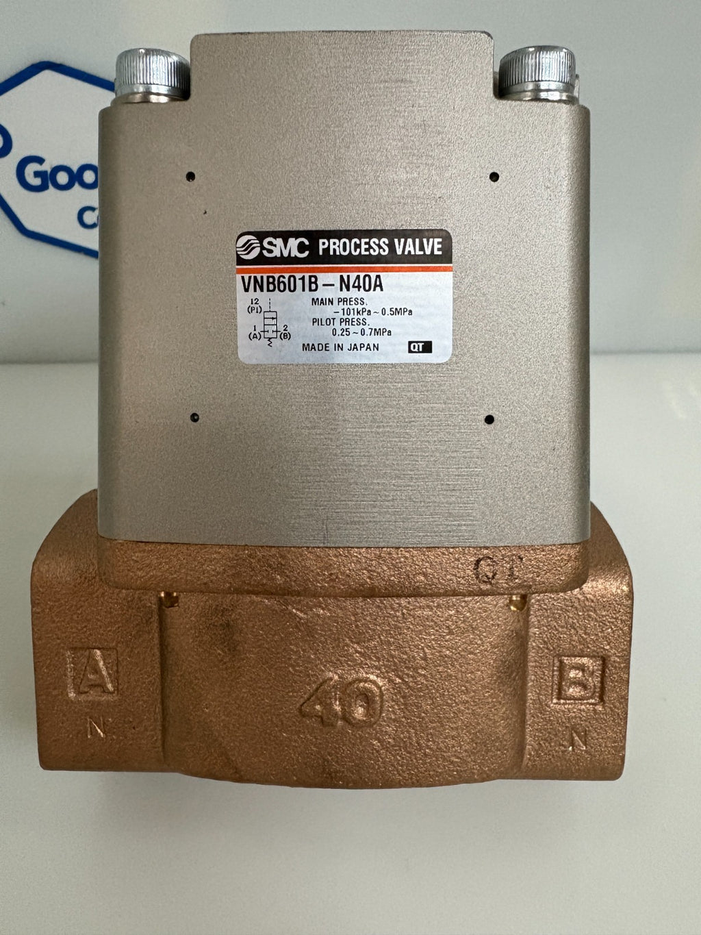 SMC PROCESS VALVE VNB601B-N40 A