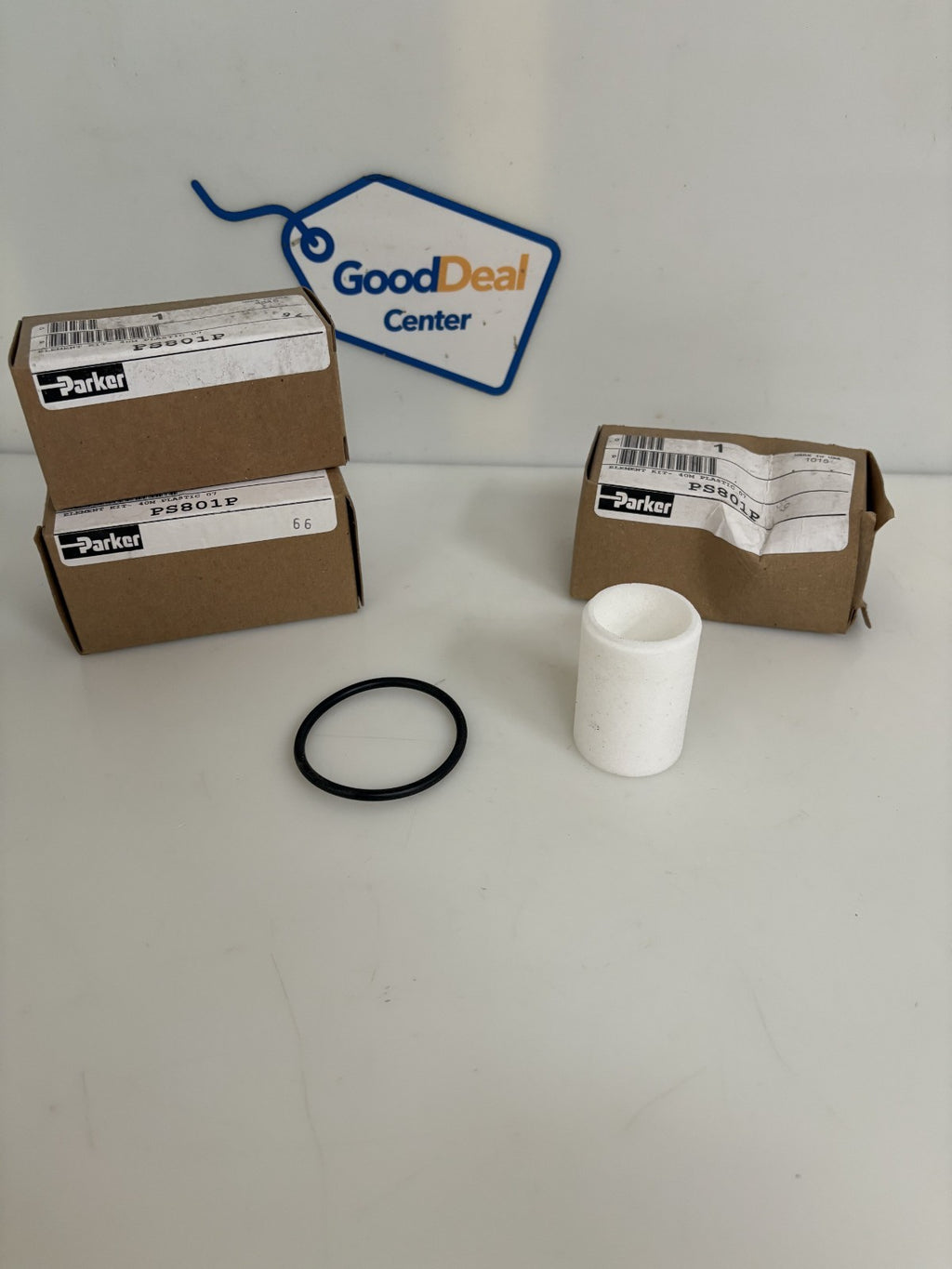 LOT OF 3 PARKER PNEUMATIC FILTER PS801P0