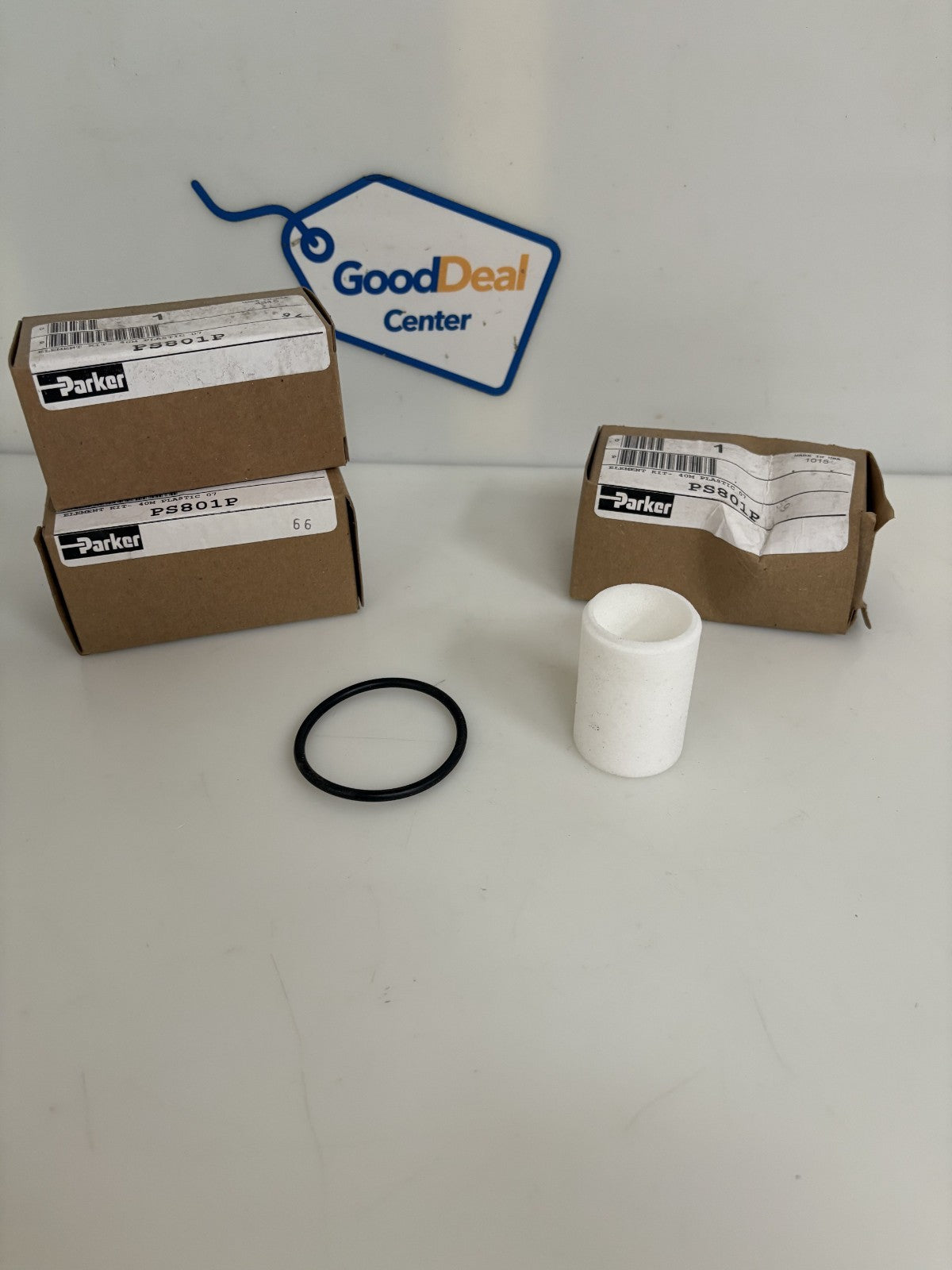 LOT OF 3 PARKER PNEUMATIC FILTER PS801P0