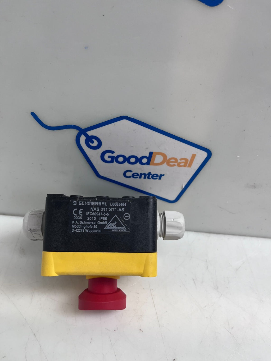 SCHMERSAL L0065464   NAS311ST1-AS Emergency Stop Push Button (Lot of 2)