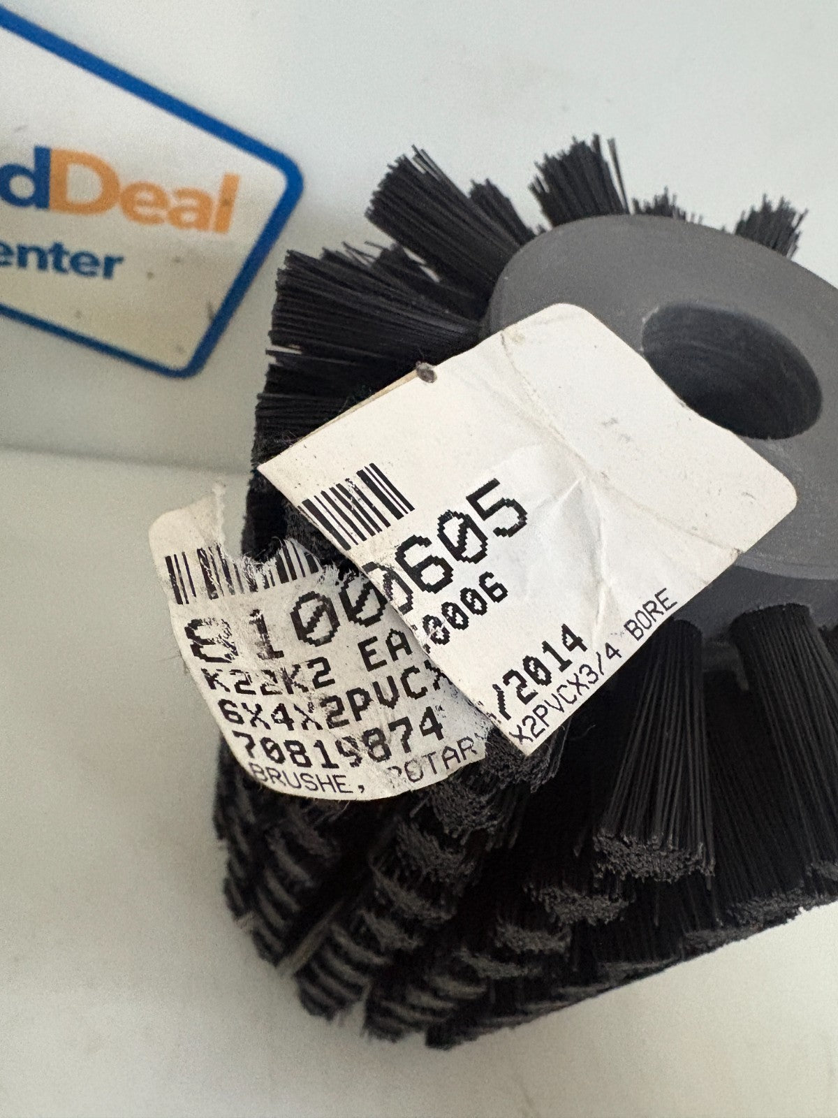FELTON BRUSHES ROTARY BRUSHES 6X4X2 PVC 3/4 BORE #K22K21