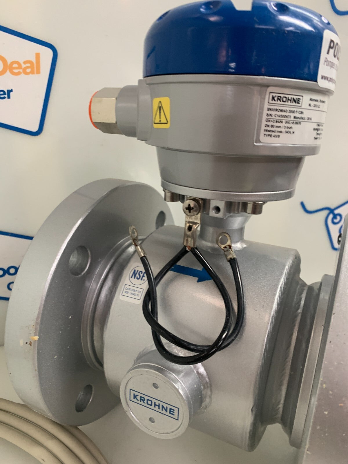 OPTIFLUX 2000 QUICK START ELECTROMAGNETIC FLOW SENSOR KC 2000F/6