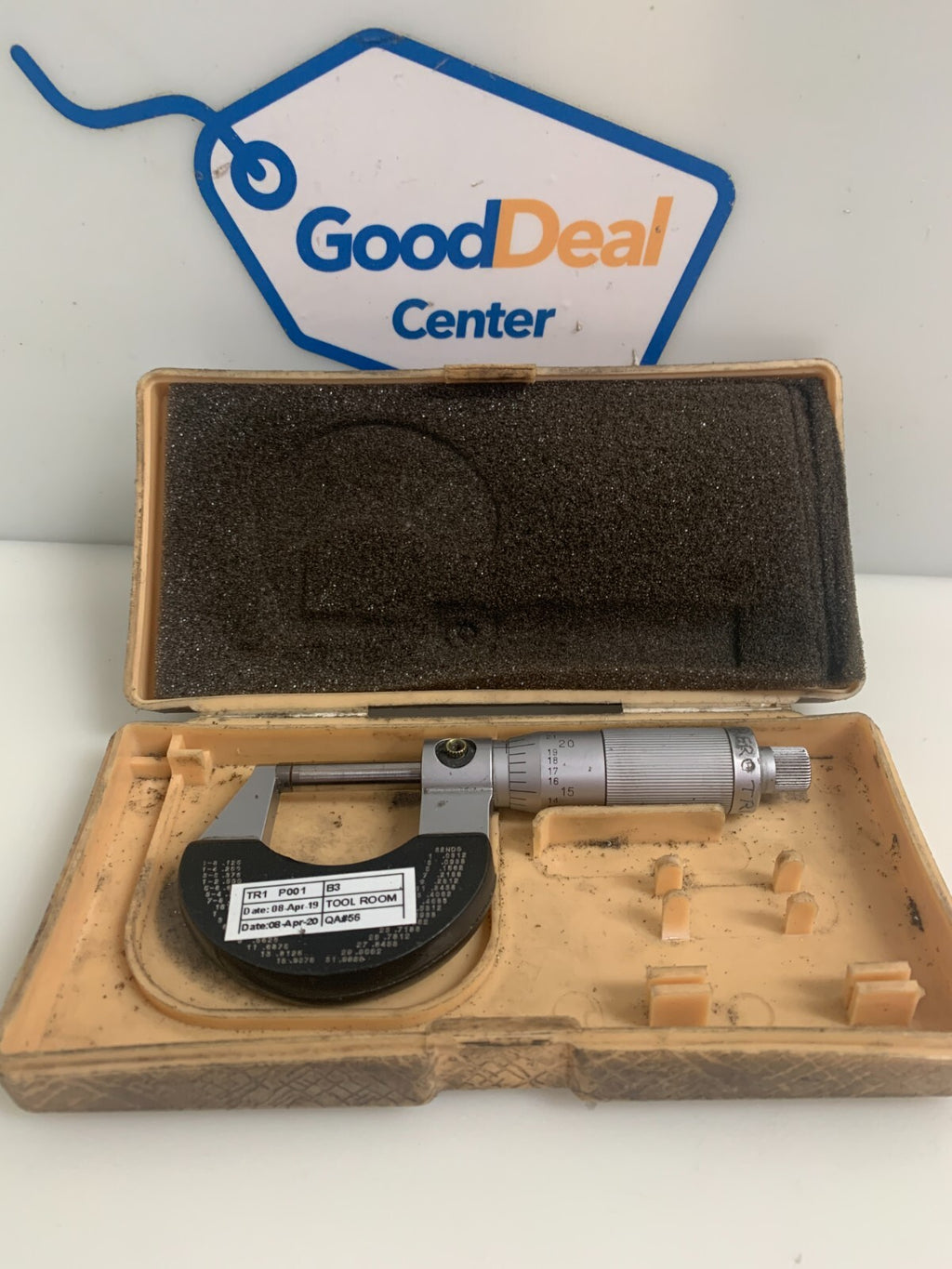 MITUTOYO   OD Micrometer   102-124  (Missing adjustment handle)0