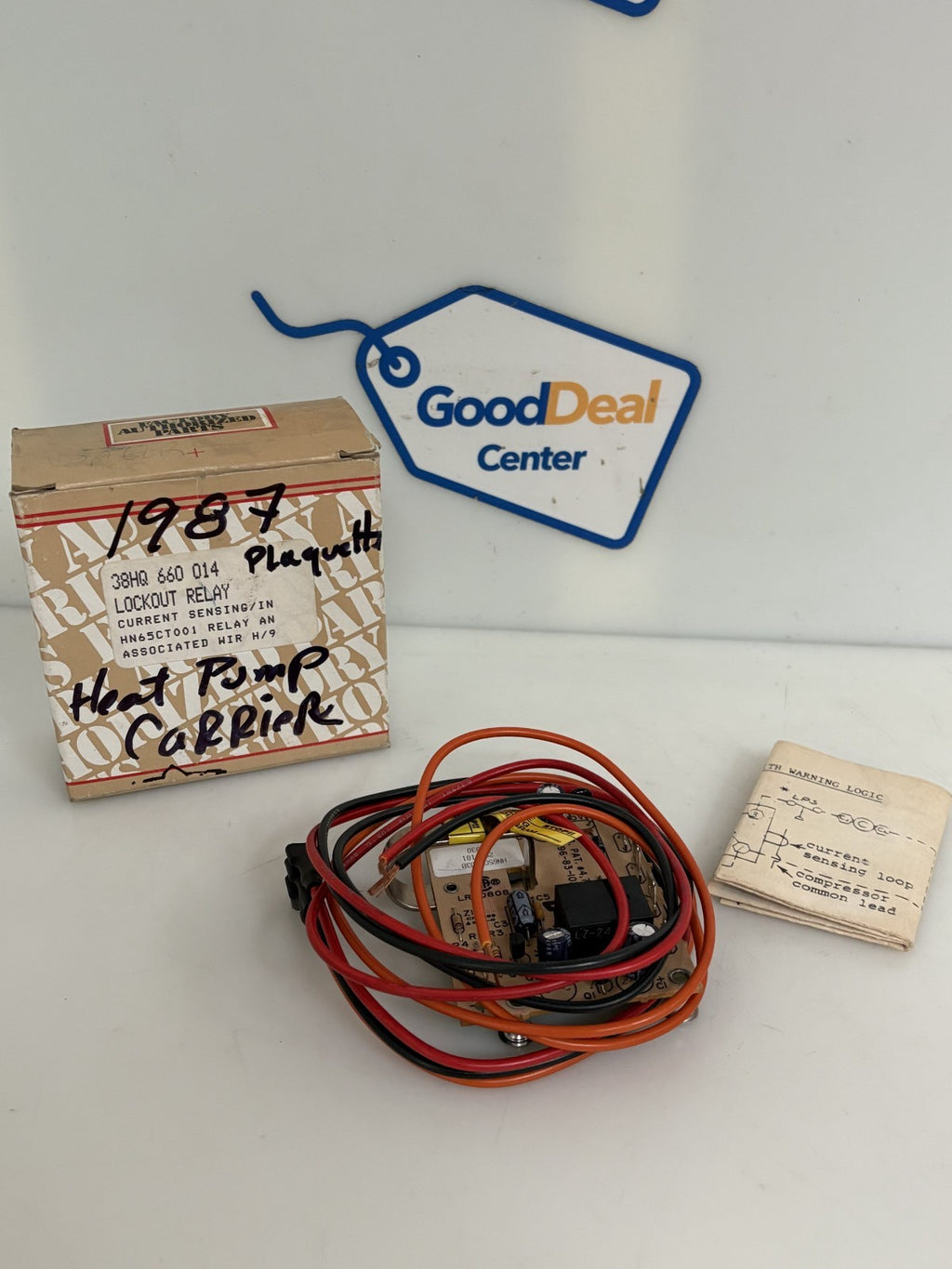 CARRIER LOCKOUT RELAY 38 HQ 660 0140