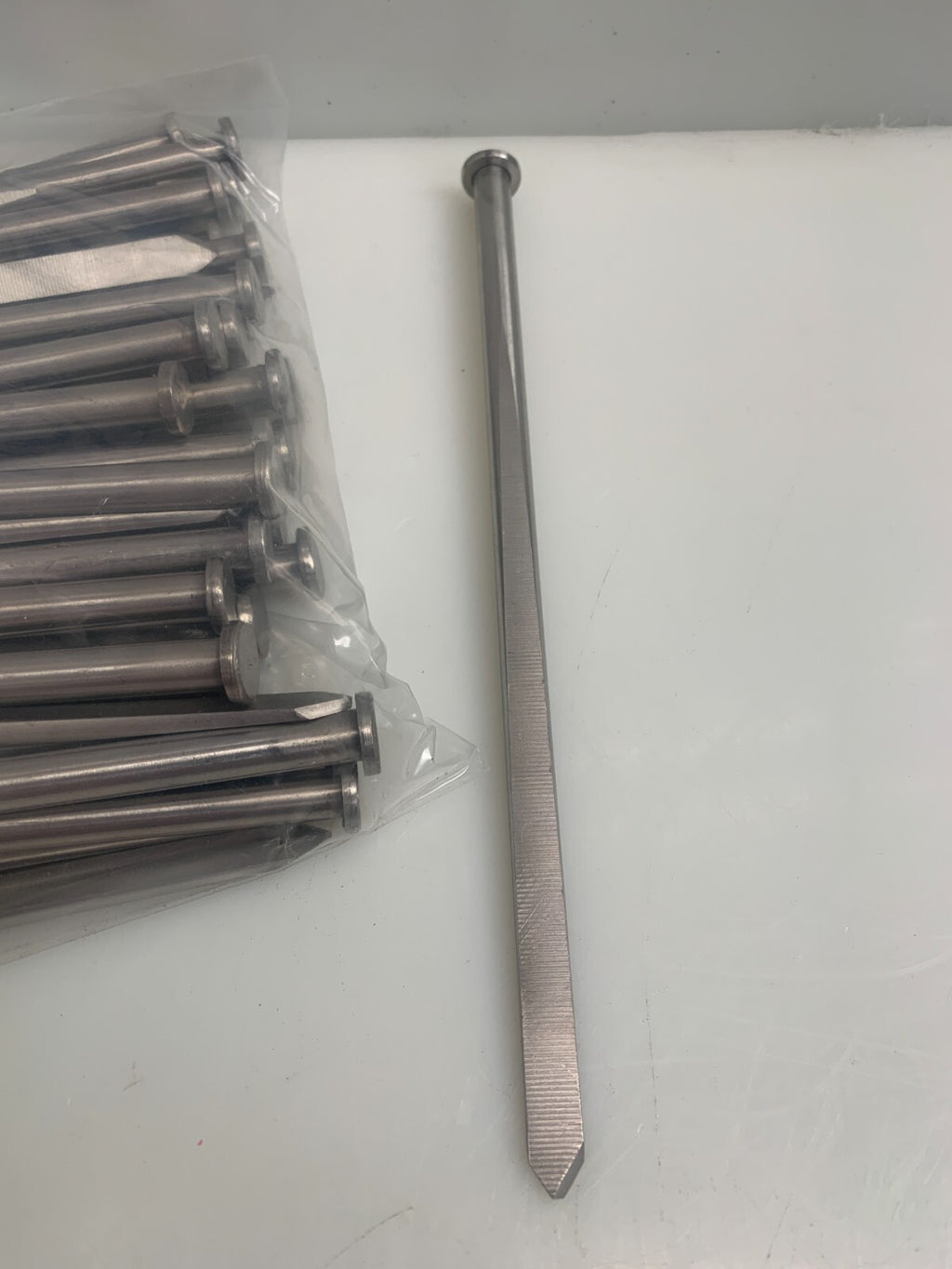 LUTETIA   Tenderizing Saber Nail  Stainless Steel  (Lot of 48)
