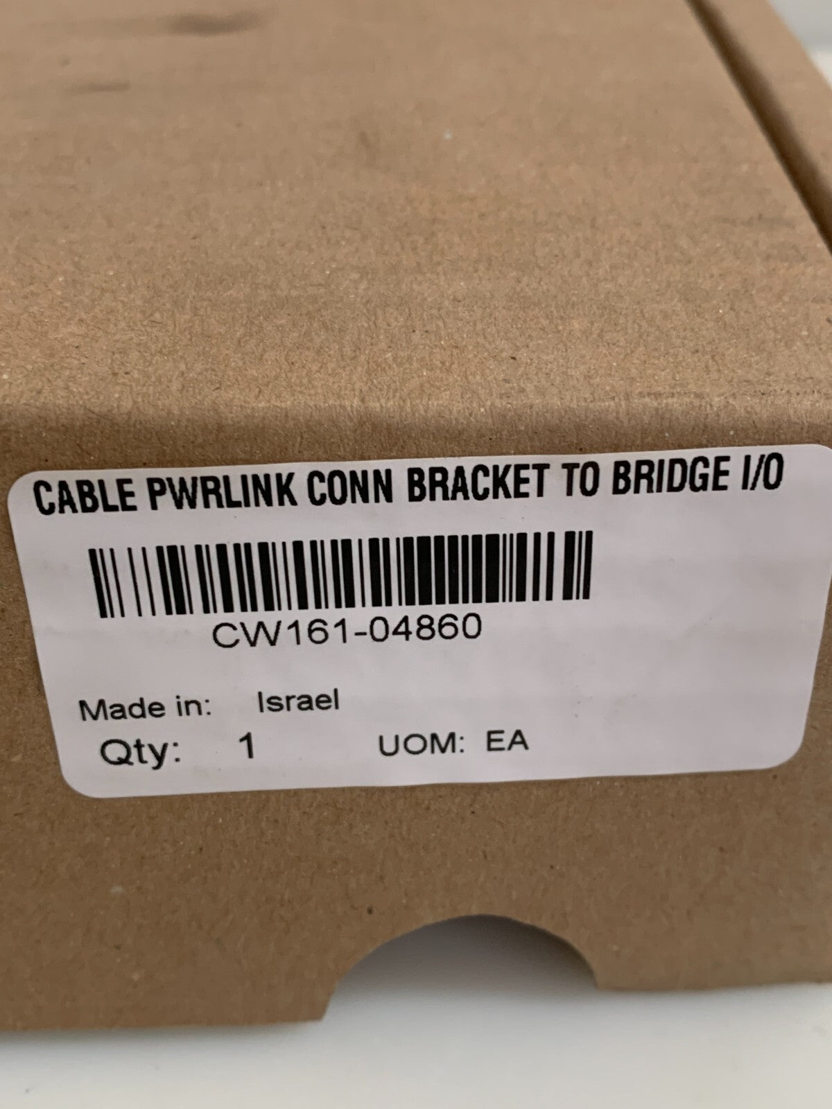 HP SCITEX POWER LINK CABLE 1/0 BRACKET TO BRIDGE # CW161-04860