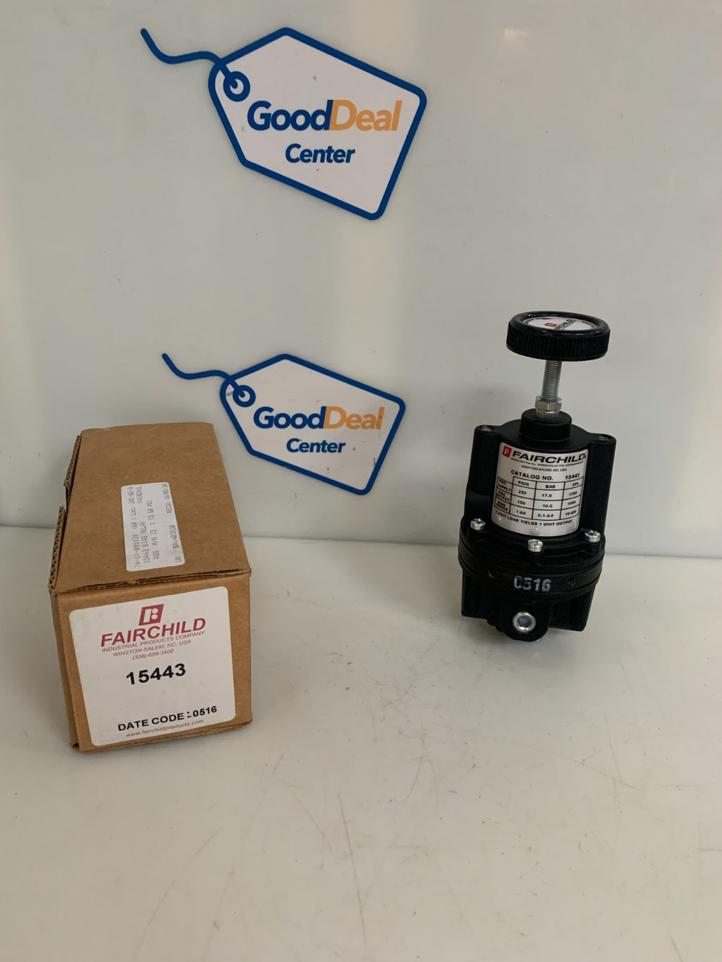 FAIRCHILD PNEUMATIC REGULATOR #154430