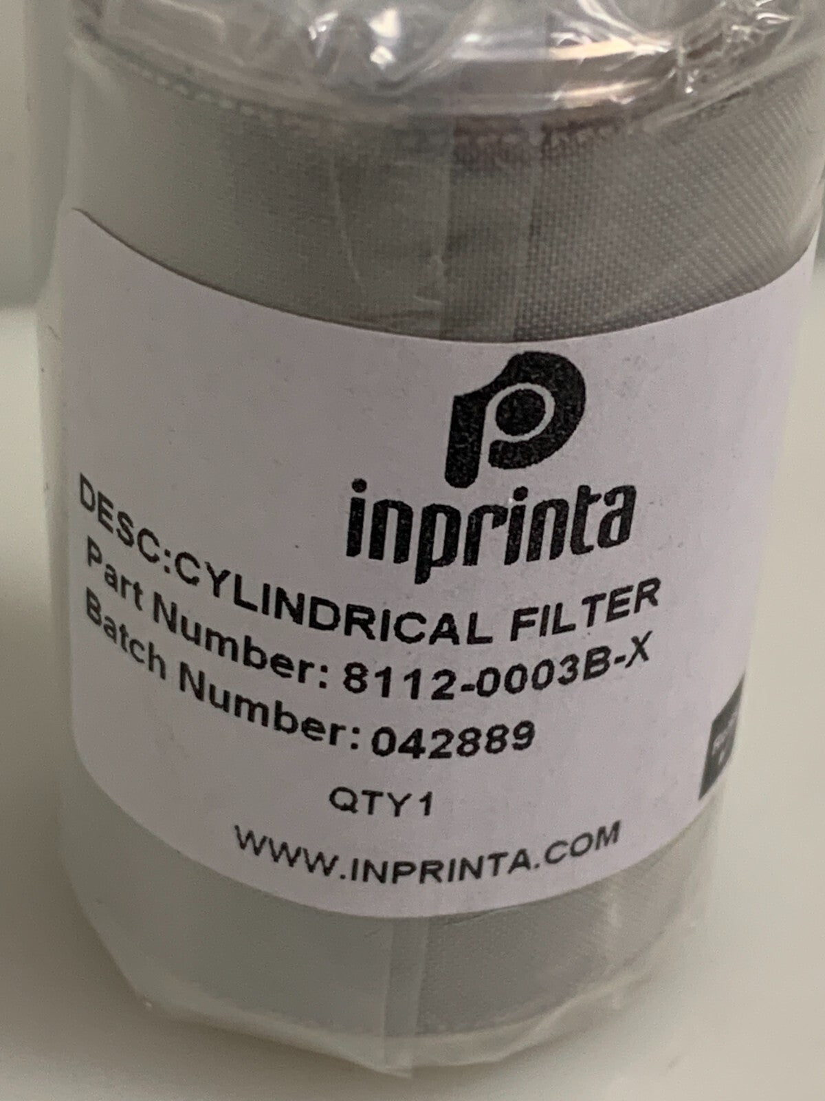 INPRINTA   (HP Compatible)   10 Micron Metal Filter  #8112-003B-X