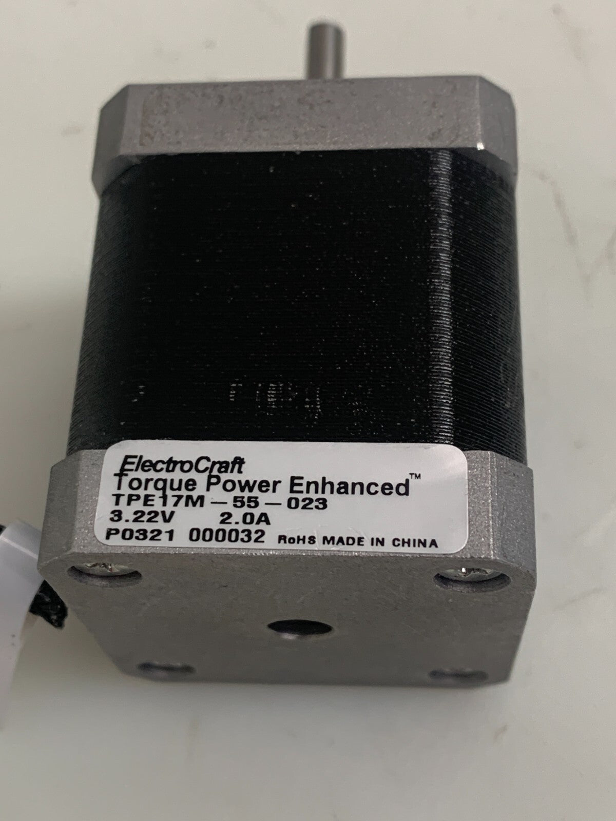 ELECTRO CRAFT / Torque Power Enhanced   Stepper Motor TPE17M-55-0231