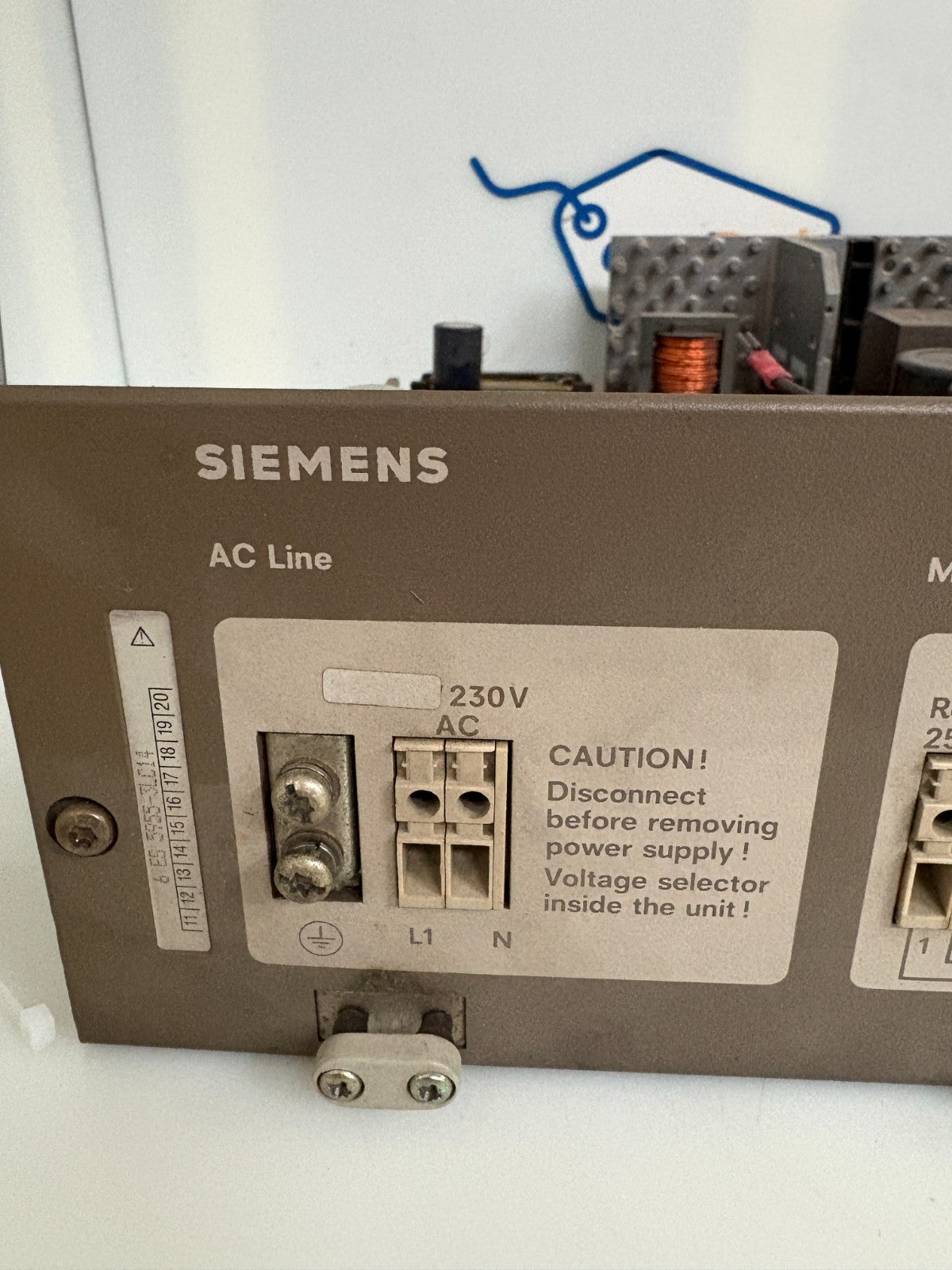 SIEMENS POWER SUPPLY GES5955-3LC14