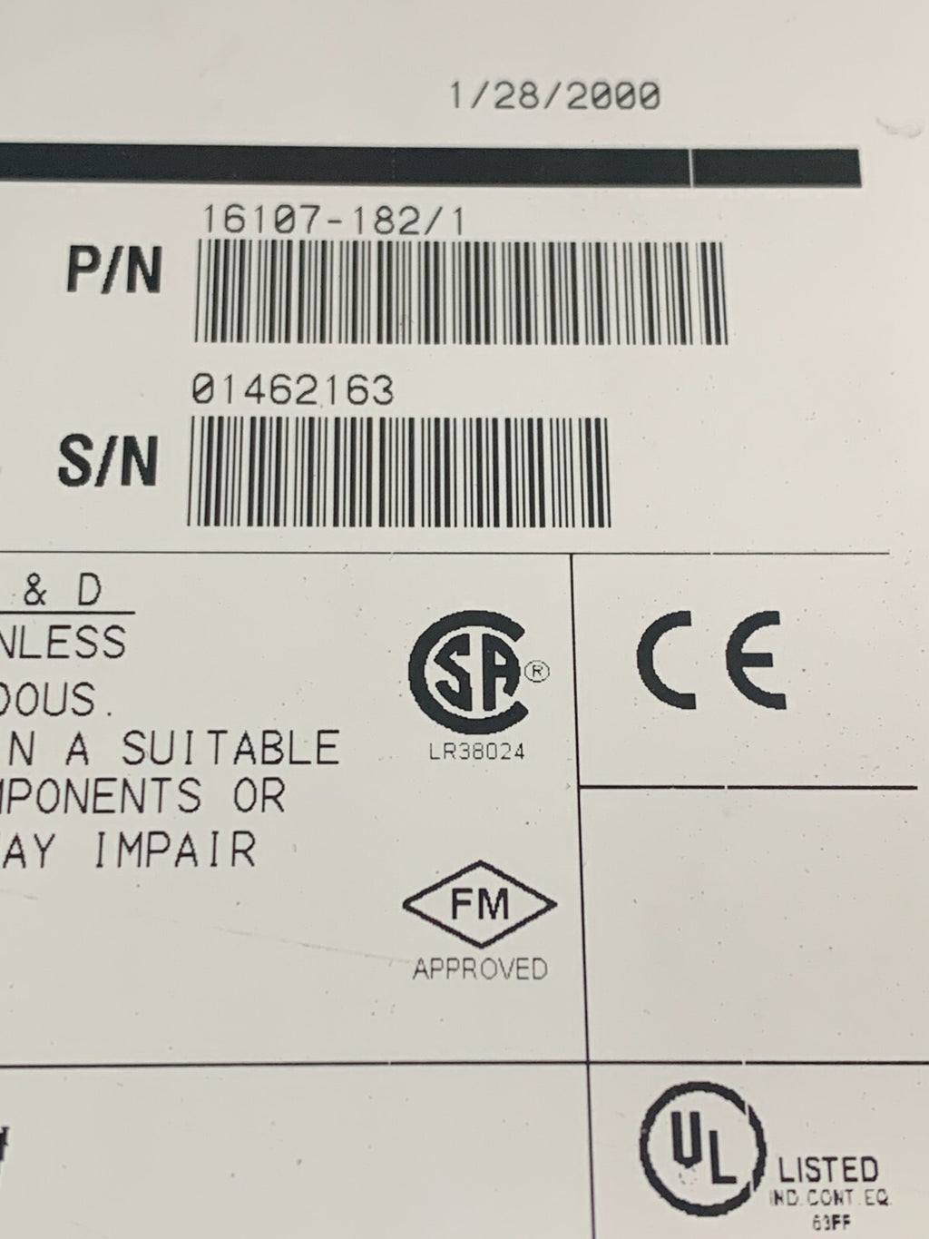 MOORE IDM INPUT DISCRETE MODULE 16107-182/1  39IDM115ACCBN